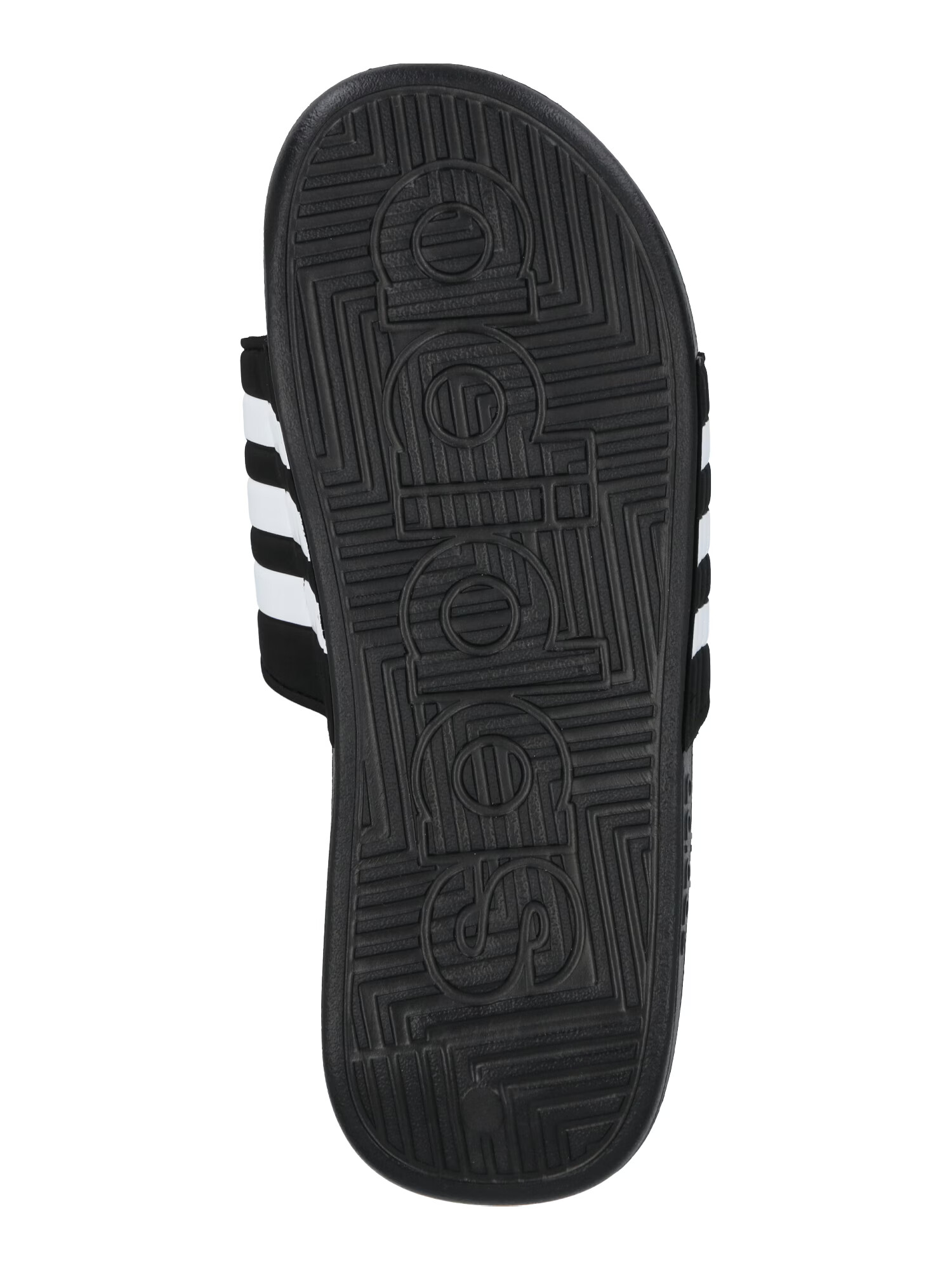 ADIDAS SPORTSWEAR Saboți 'Adissage' negru / alb - Pled.ro