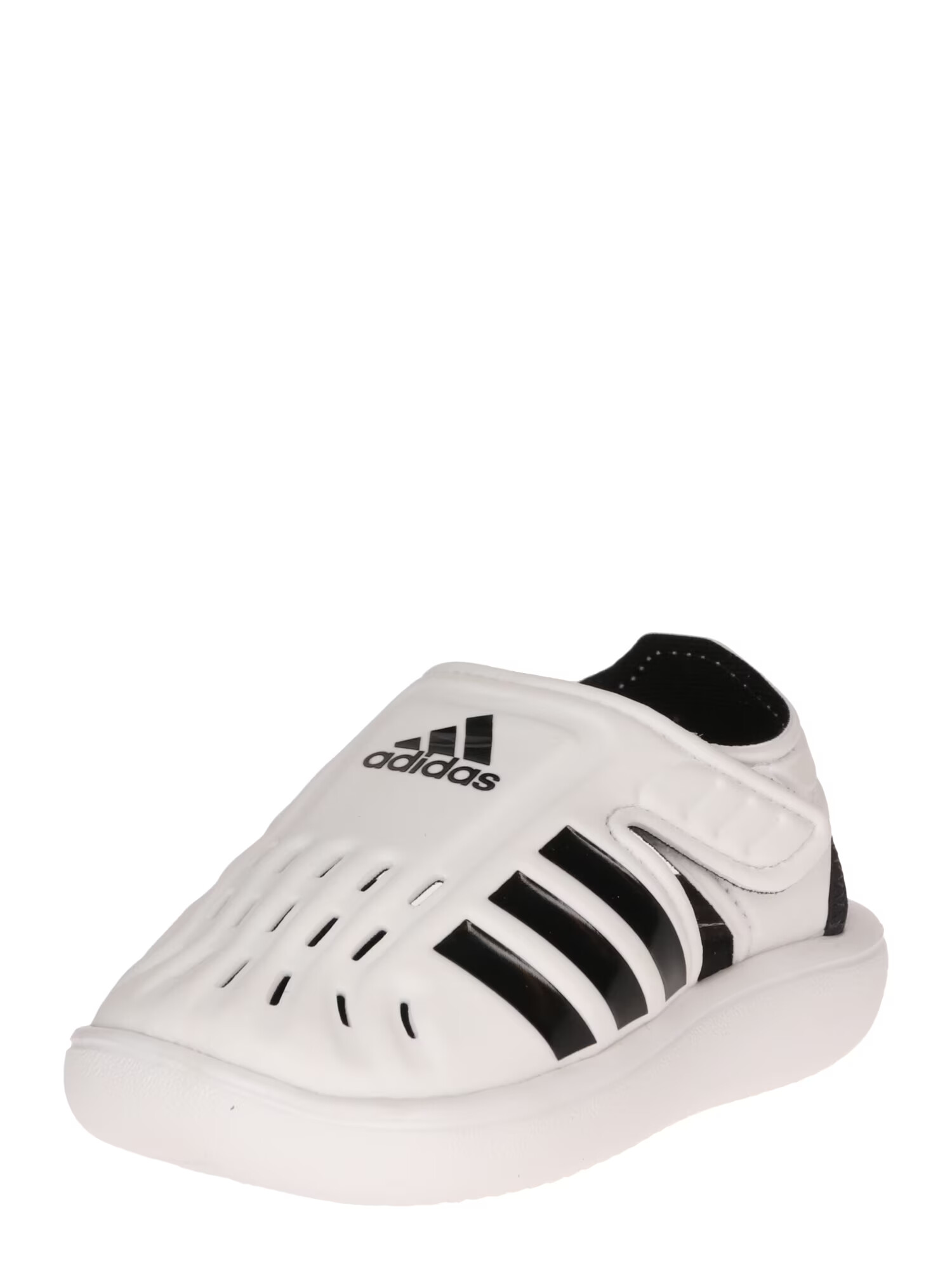 ADIDAS SPORTSWEAR Pantofi deschiși 'Closed-Toe Summer' negru / alb - Pled.ro