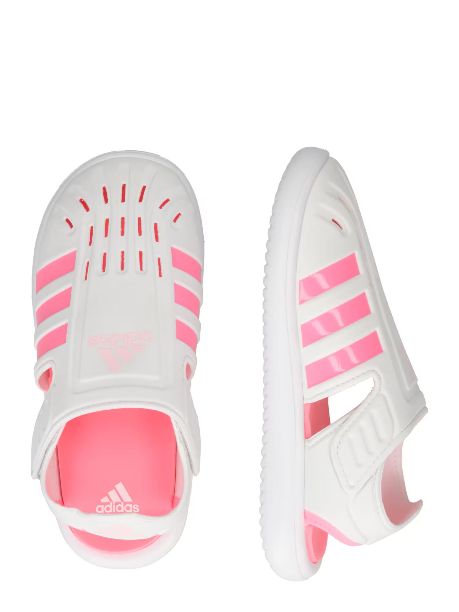 ADIDAS SPORTSWEAR Pantofi deschiși 'Summer Closed Toe Water' roz deschis / alb - Pled.ro