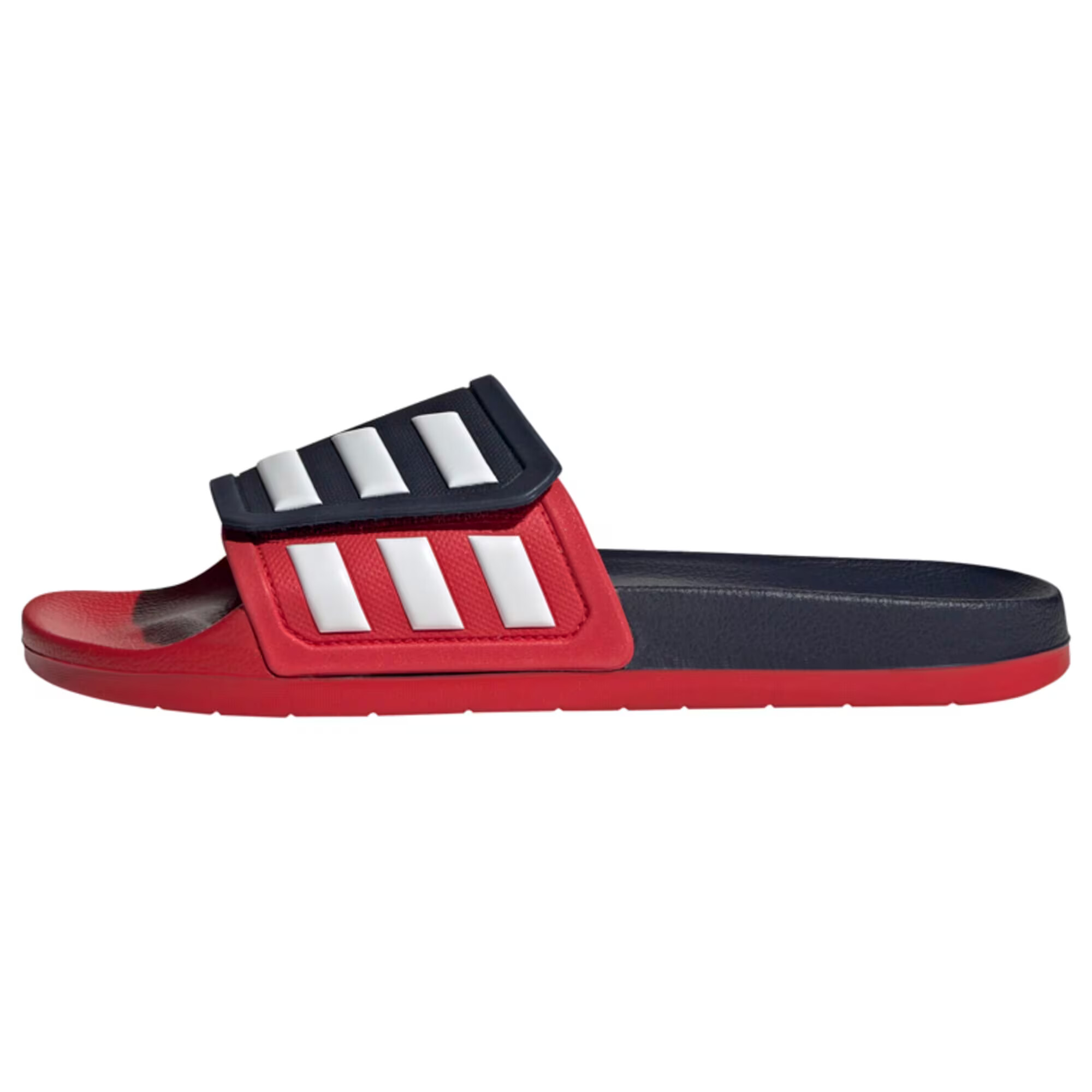 ADIDAS SPORTSWEAR Flip-flops 'TND Adilette' albastru marin / roșu / alb - Pled.ro