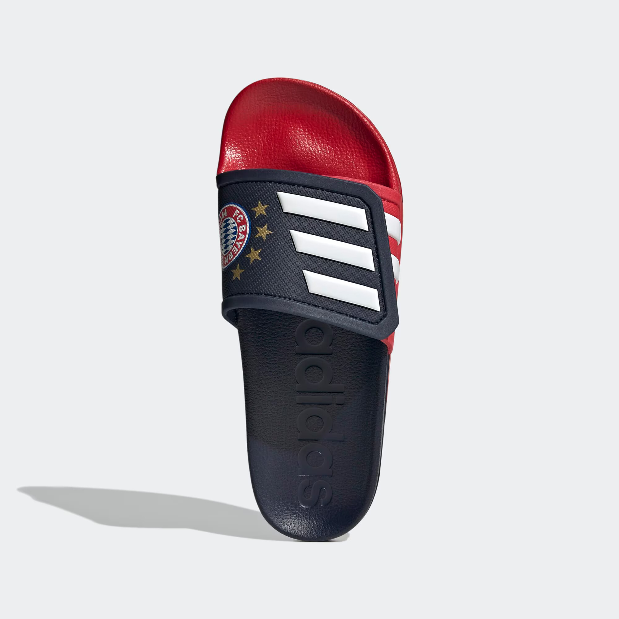 ADIDAS SPORTSWEAR Flip-flops 'TND Adilette' albastru marin / roșu / alb - Pled.ro