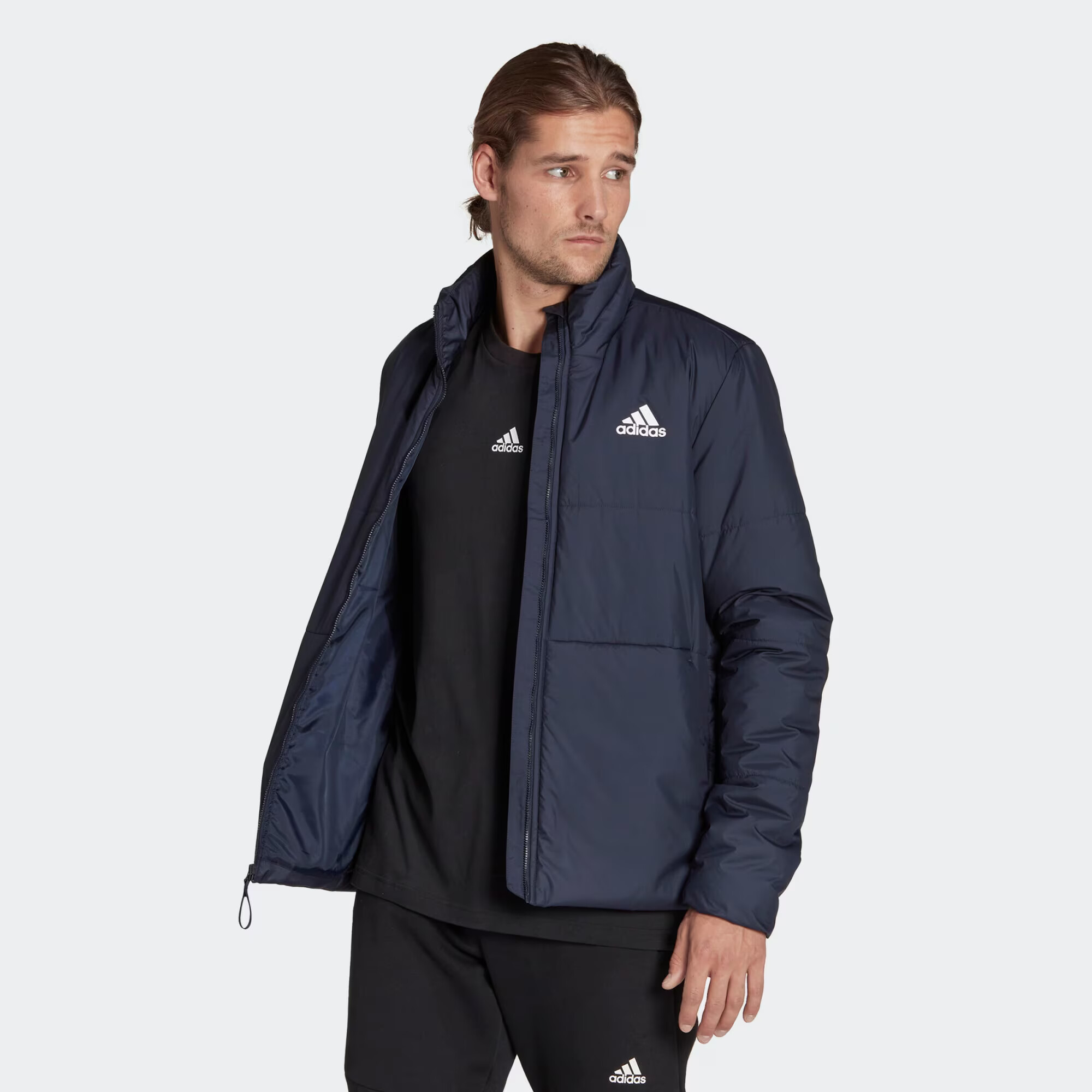 ADIDAS SPORTSWEAR Geacă outdoor albastru noapte / alb - Pled.ro