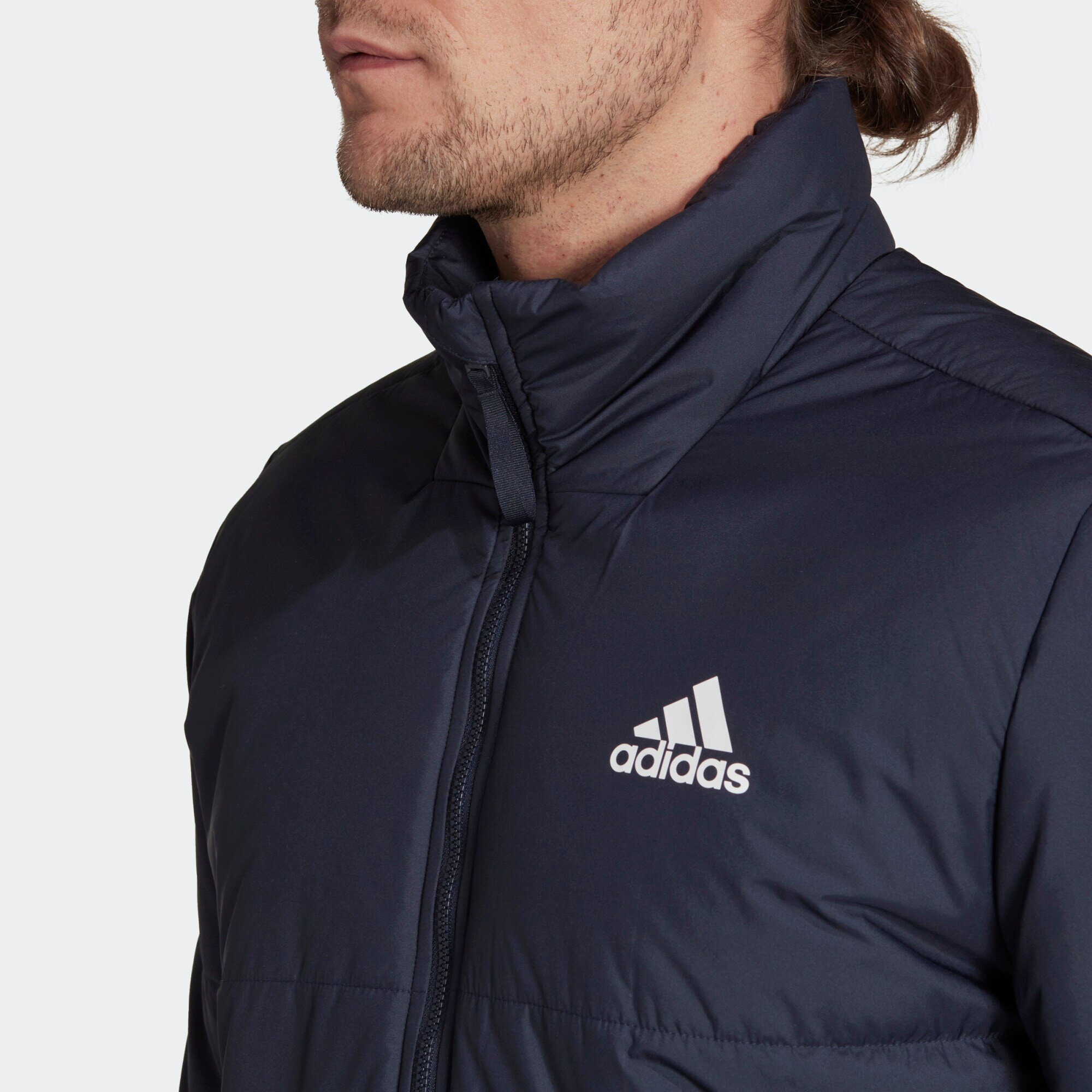 ADIDAS SPORTSWEAR Geacă outdoor albastru noapte / alb - Pled.ro