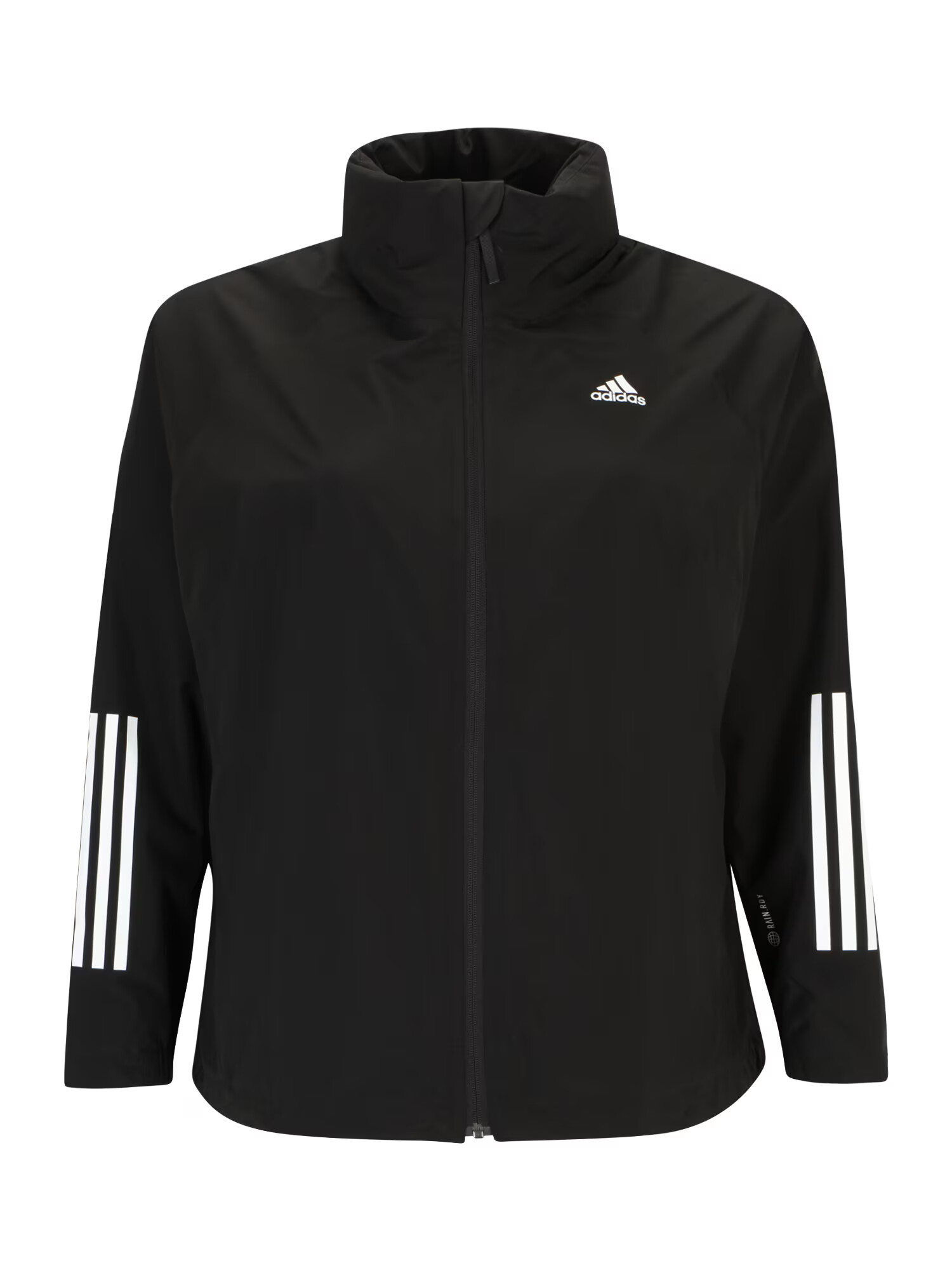 ADIDAS SPORTSWEAR Geacă outdoor 'Bsc 3-Stripes Rain.Rdy ' negru / alb - Pled.ro