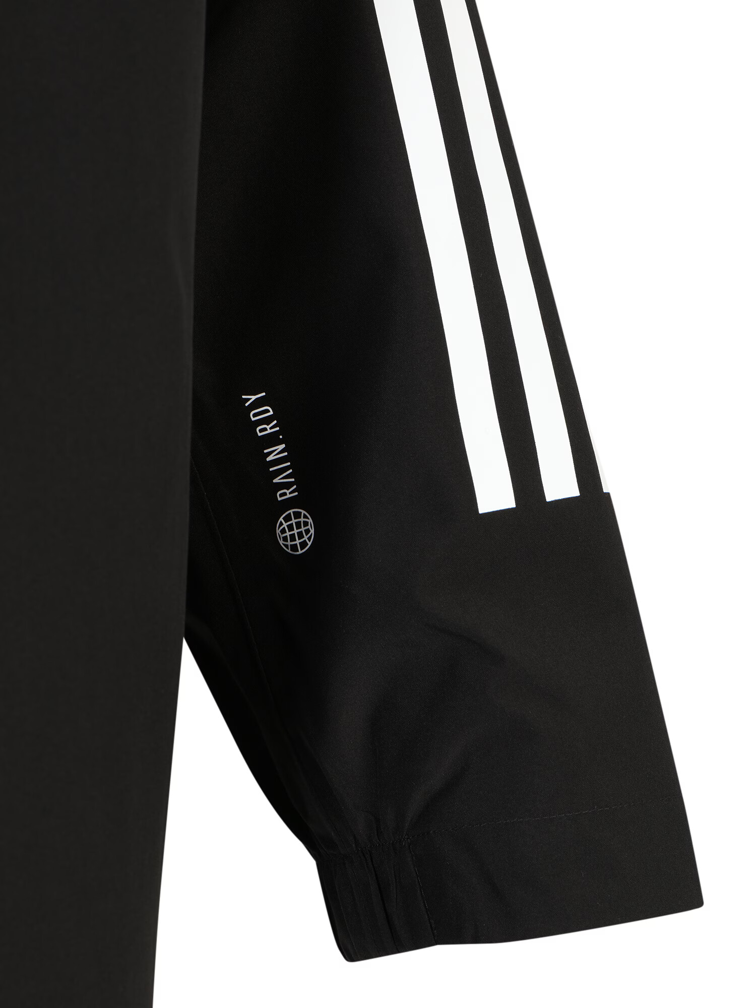 ADIDAS SPORTSWEAR Geacă outdoor 'Bsc 3-Stripes Rain.Rdy ' negru / alb - Pled.ro