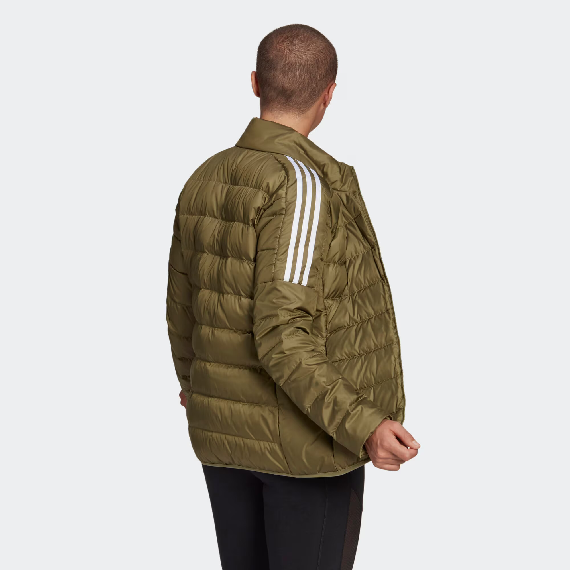 ADIDAS SPORTSWEAR Geacă outdoor oliv / alb - Pled.ro