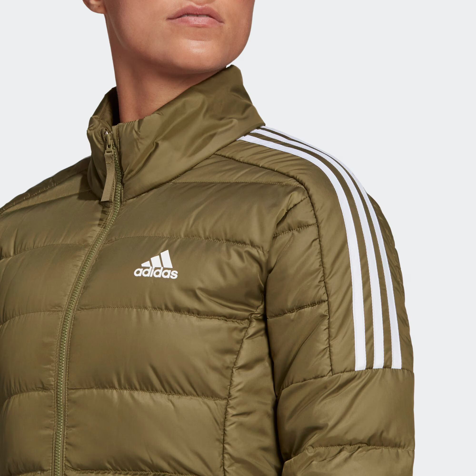 ADIDAS SPORTSWEAR Geacă outdoor oliv / alb - Pled.ro