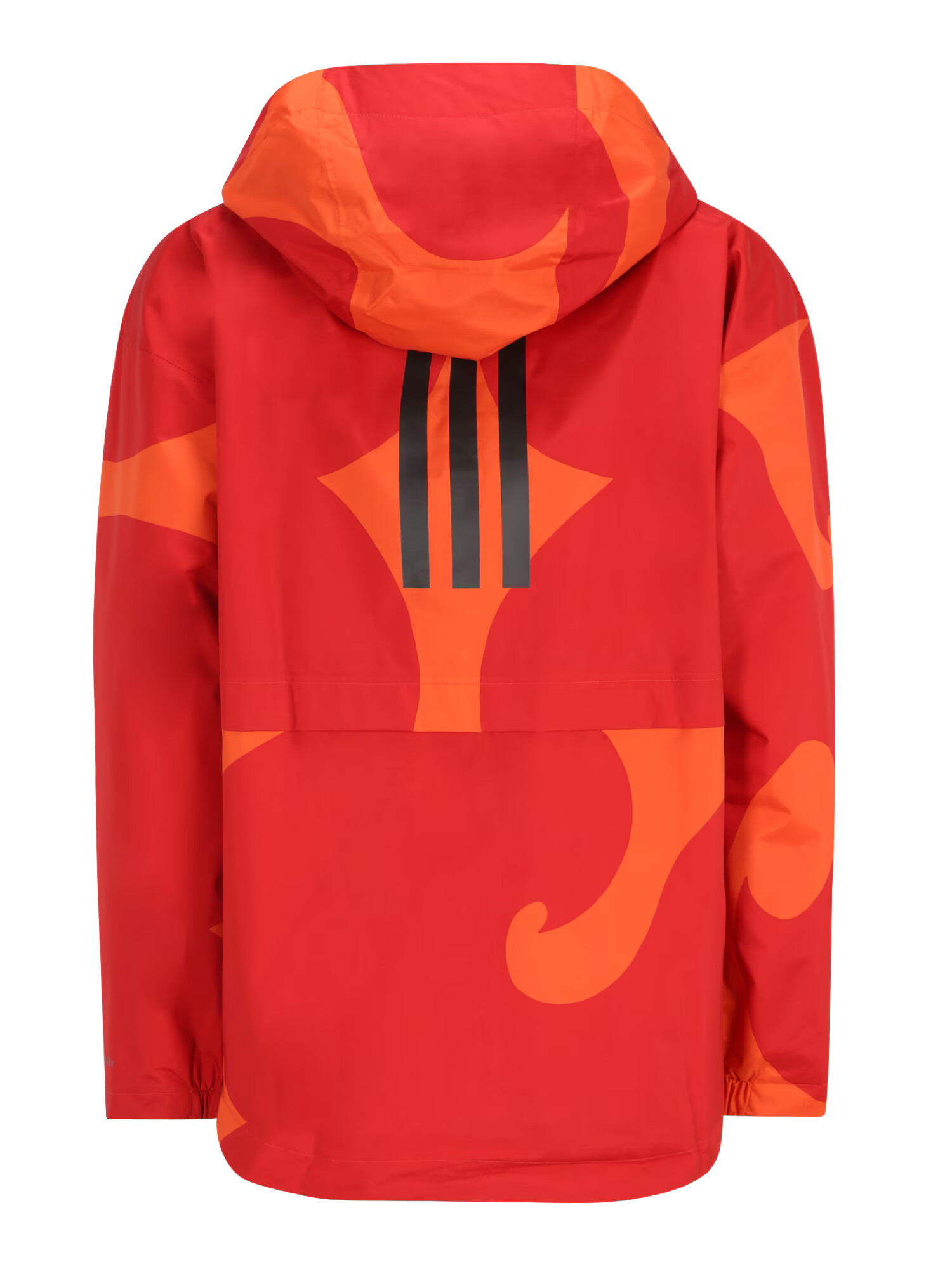 ADIDAS SPORTSWEAR Geacă outdoor 'Marimekko Traveer Rain.Rdy' portocaliu / roșu / negru - Pled.ro