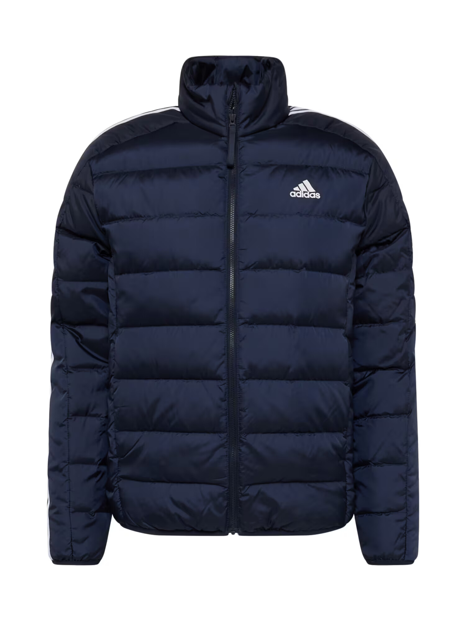 ADIDAS SPORTSWEAR Geacă outdoor 'Essentials 3-Stripes Light Down' albastru închis / alb - Pled.ro