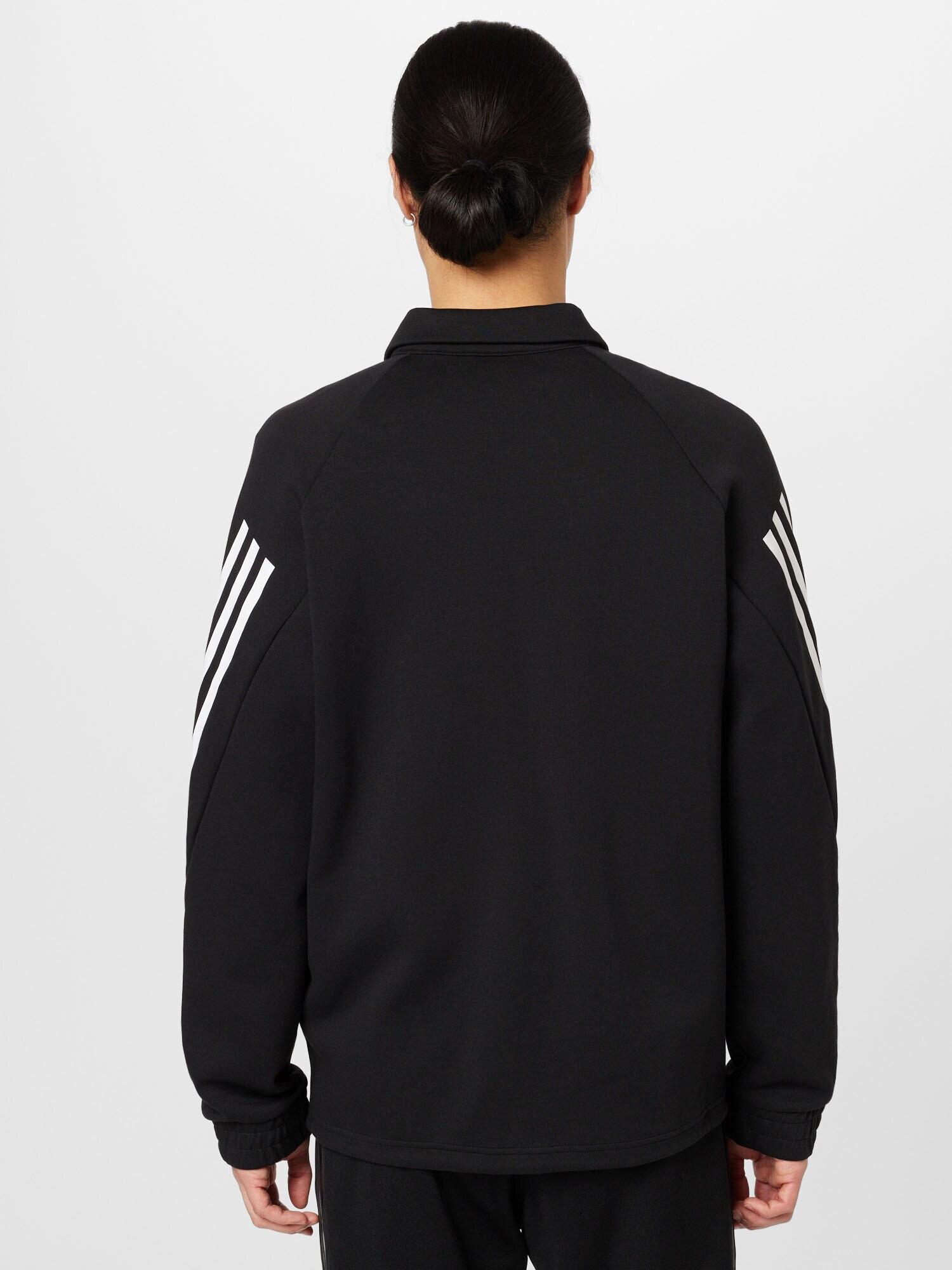 ADIDAS SPORTSWEAR Geacă sport 'Future Icons 3-Stripes es' negru / alb - Pled.ro