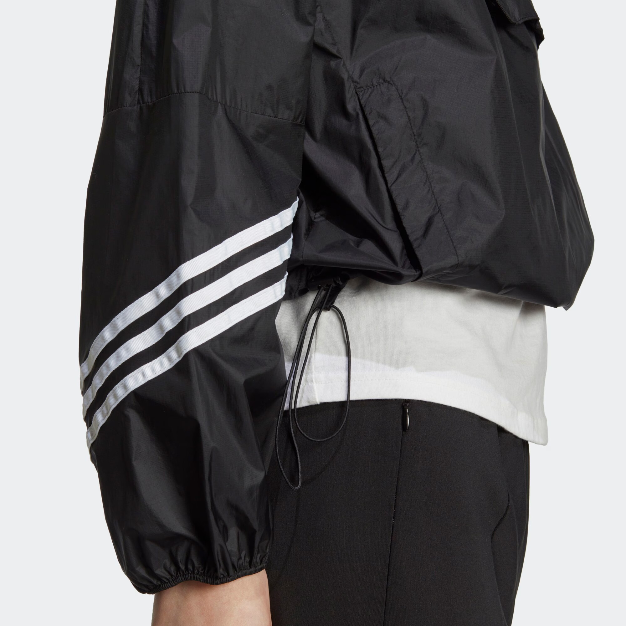 ADIDAS SPORTSWEAR Geacă sport negru / alb - Pled.ro