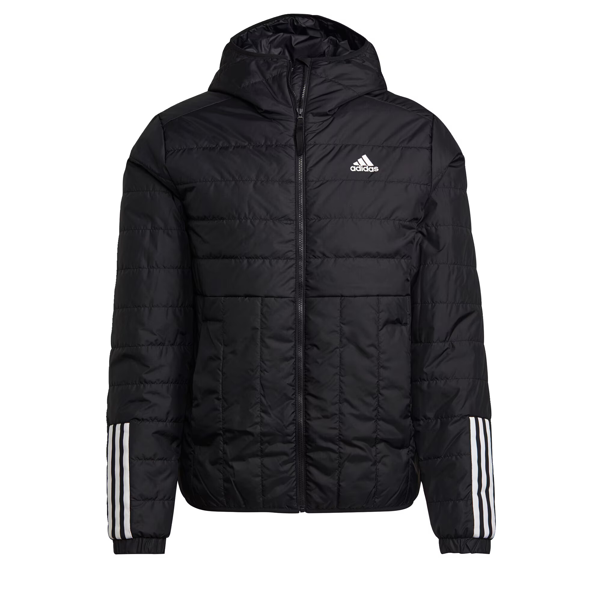 ADIDAS SPORTSWEAR Geacă sport 'Itavic 3-Stripes Light ' negru / alb - Pled.ro