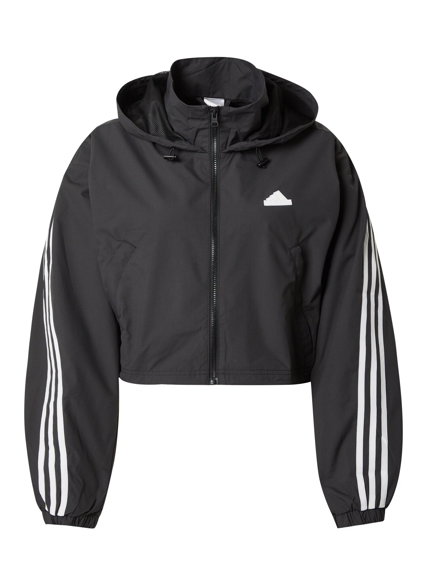 ADIDAS SPORTSWEAR Geacă sport negru / alb - Pled.ro