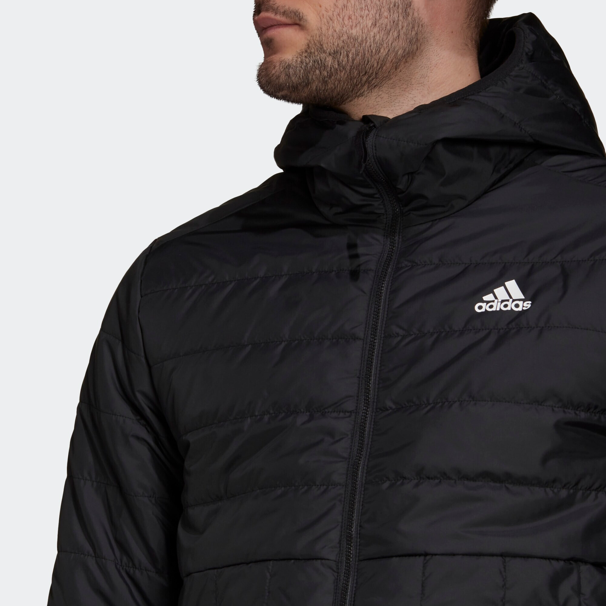 ADIDAS SPORTSWEAR Geacă sport 'Itavic 3-Stripes Light ' negru / alb - Pled.ro