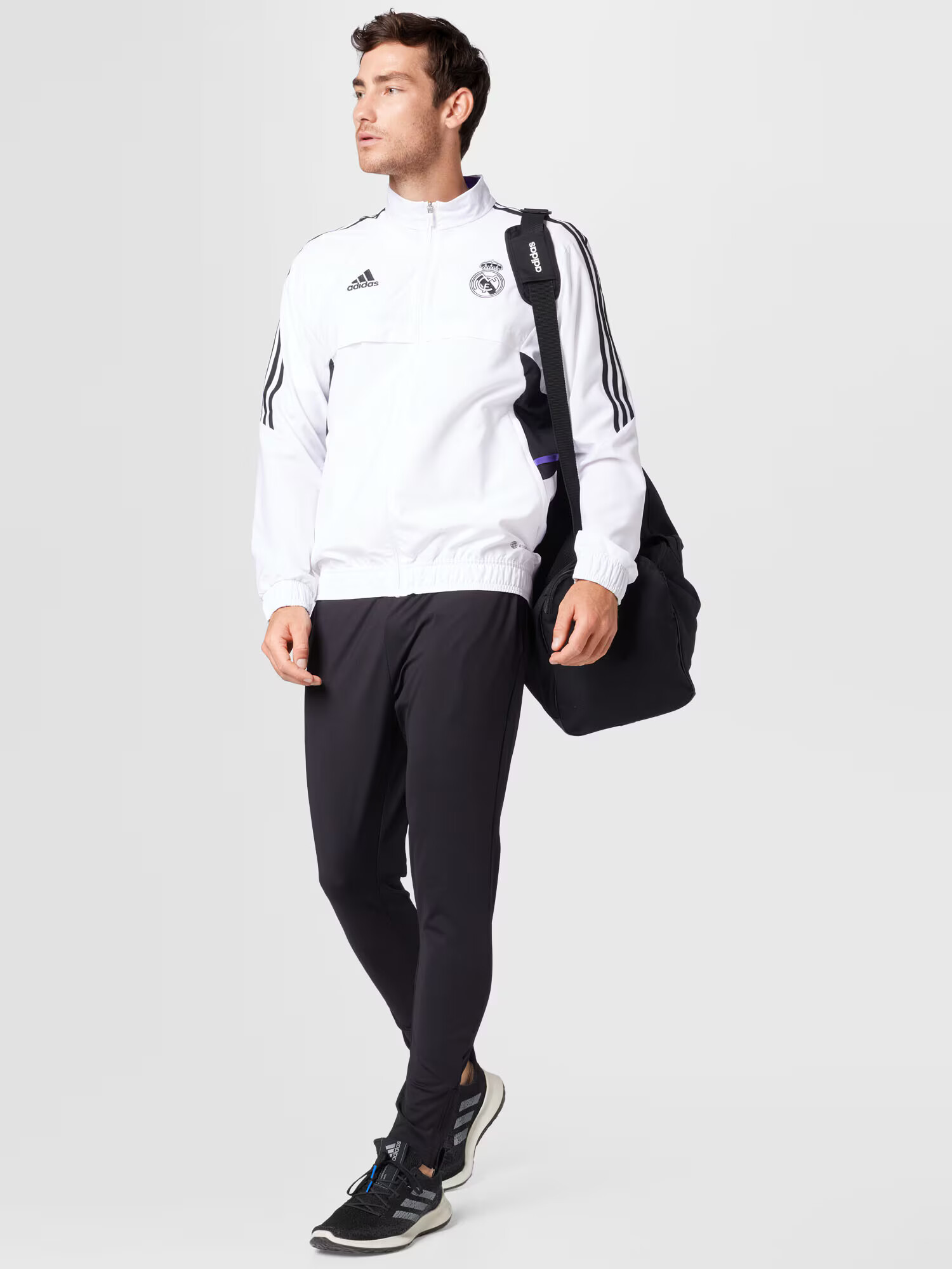 ADIDAS SPORTSWEAR Geacă sport 'Real Madrid Condivo 22' negru / alb - Pled.ro