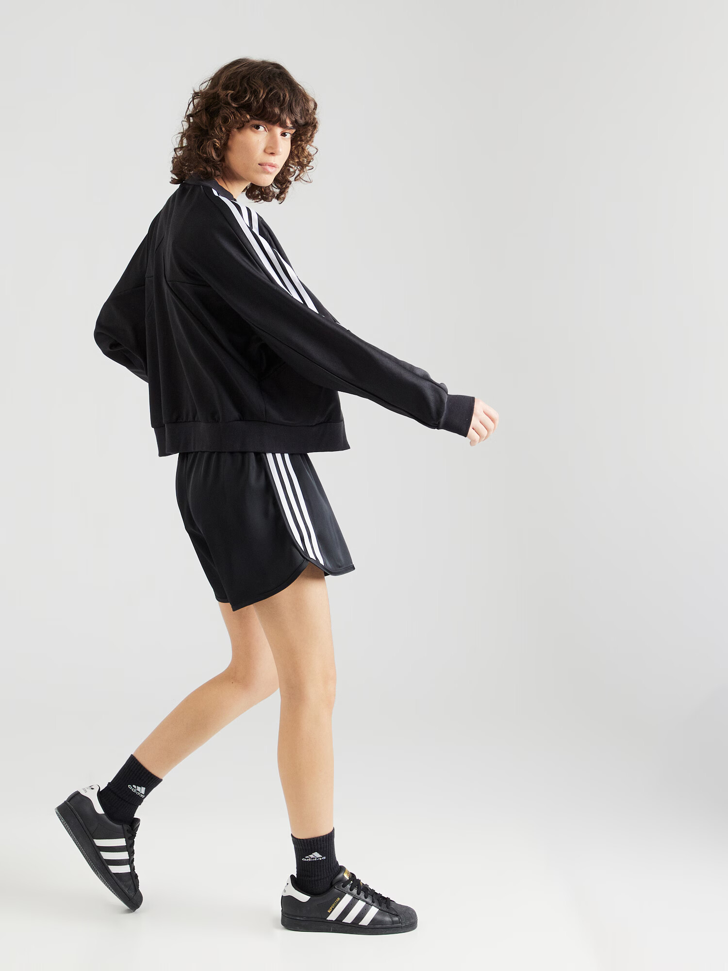 ADIDAS SPORTSWEAR Geacă sport 'Tiro' negru / alb - Pled.ro