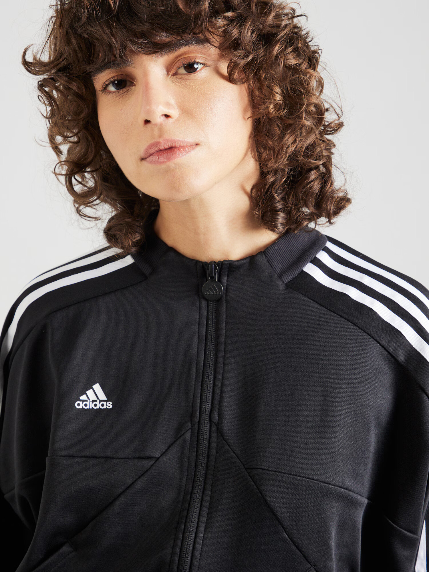 ADIDAS SPORTSWEAR Geacă sport 'Tiro' negru / alb - Pled.ro