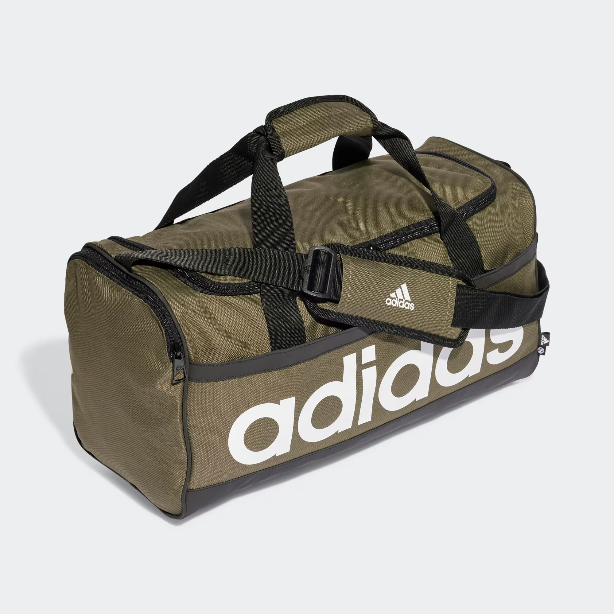 ADIDAS SPORTSWEAR Geantă sport 'Essentials' oliv / negru / alb - Pled.ro