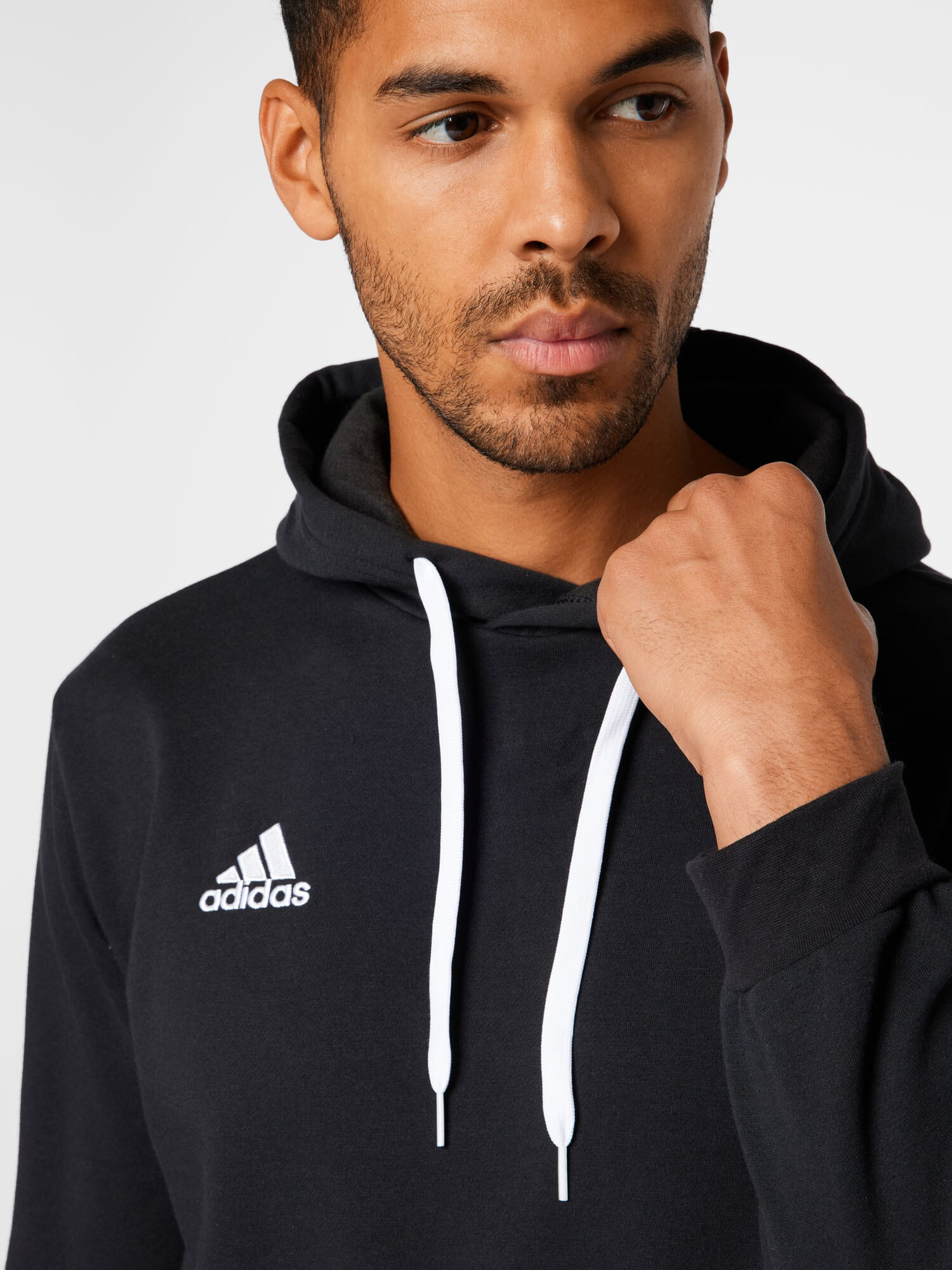 ADIDAS SPORTSWEAR Hanorac sport 'Entrada 22' negru / alb - Pled.ro