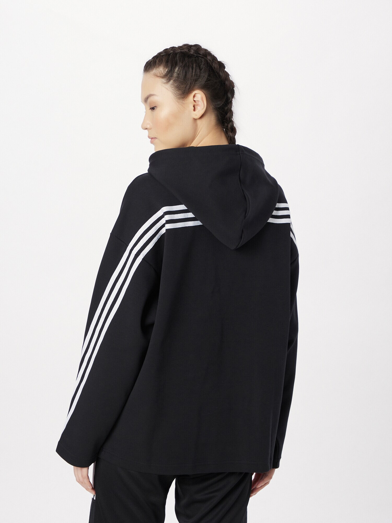 ADIDAS SPORTSWEAR Hanorac sport gri deschis / negru / alb - Pled.ro