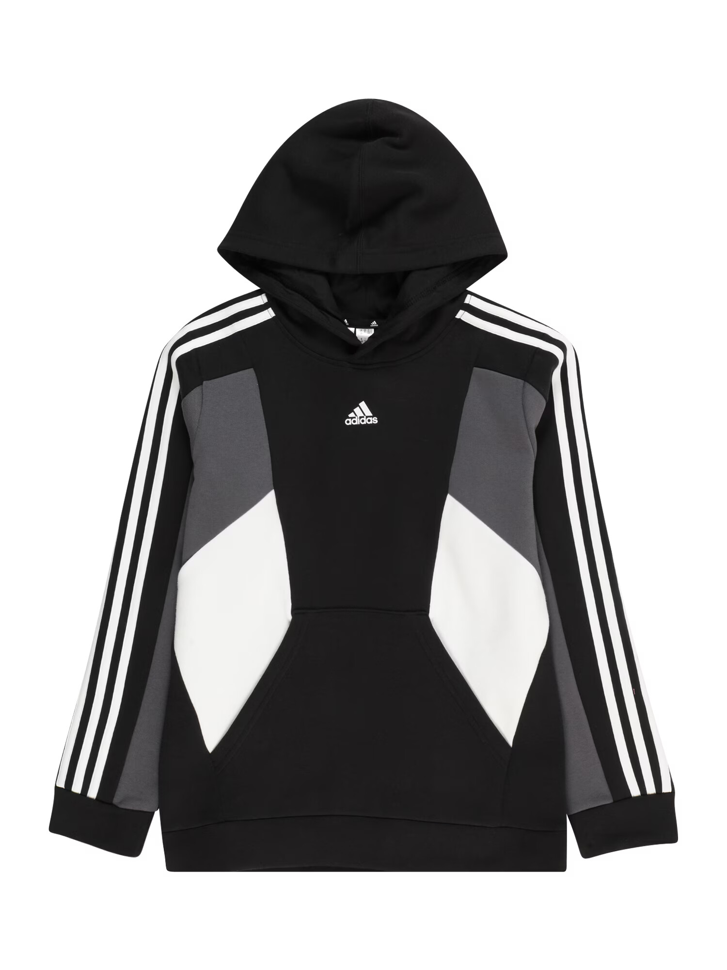 ADIDAS SPORTSWEAR Hanorac sport gri / gri piatră / negru / alb - Pled.ro