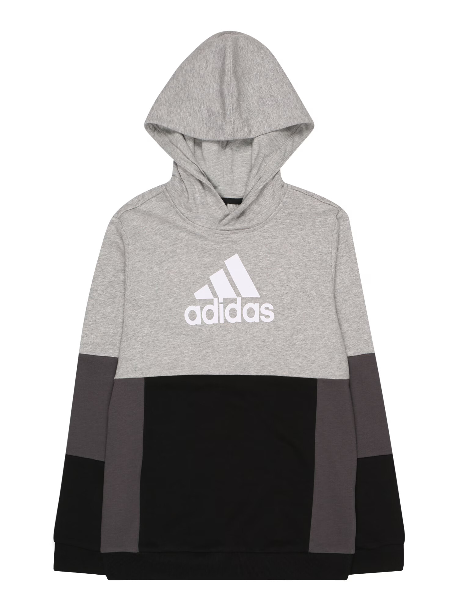 ADIDAS SPORTSWEAR Hanorac sport gri închis / gri amestecat / negru / alb - Pled.ro