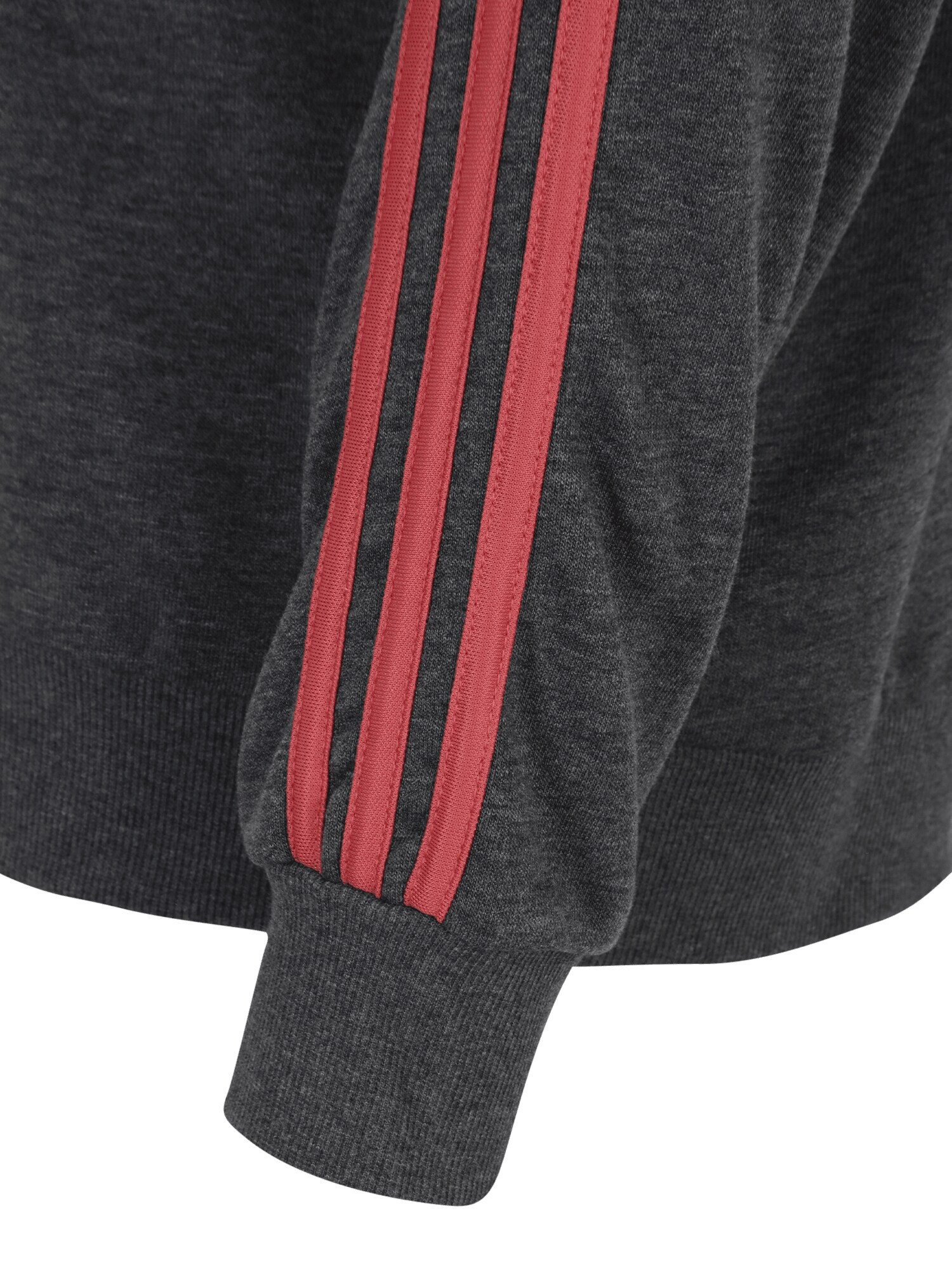 ADIDAS SPORTSWEAR Hanorac sport 'Essentials Studio Lounge 3-Stripes' gri închis / portocaliu somon - Pled.ro