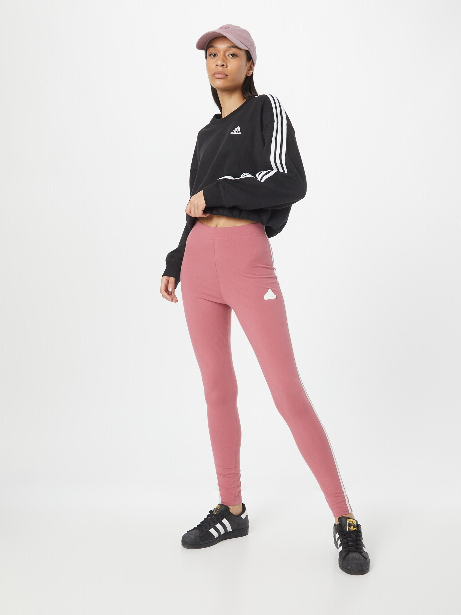 ADIDAS SPORTSWEAR Hanorac sport 'Essentials' negru / alb - Pled.ro