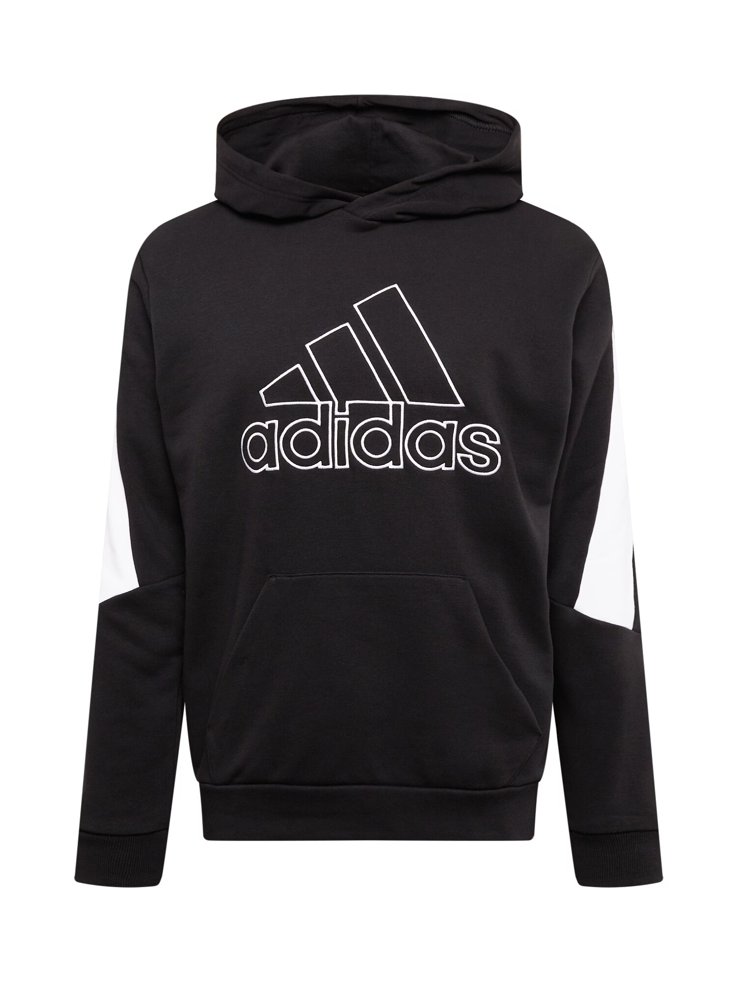 ADIDAS SPORTSWEAR Hanorac sport negru / alb - Pled.ro