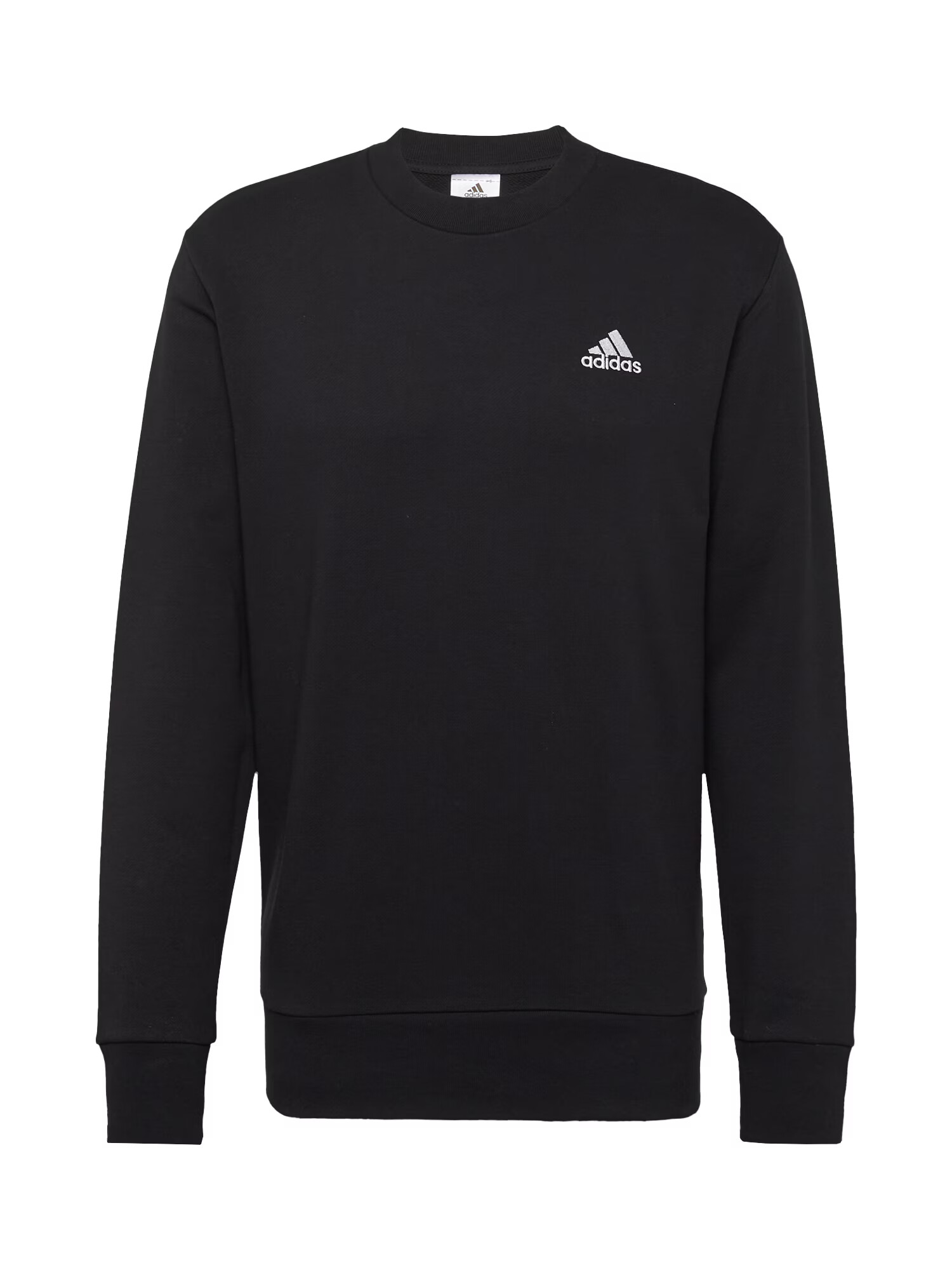 ADIDAS SPORTSWEAR Hanorac sport 'Essentials French Terry Embroidered Small Logo' negru / alb - Pled.ro