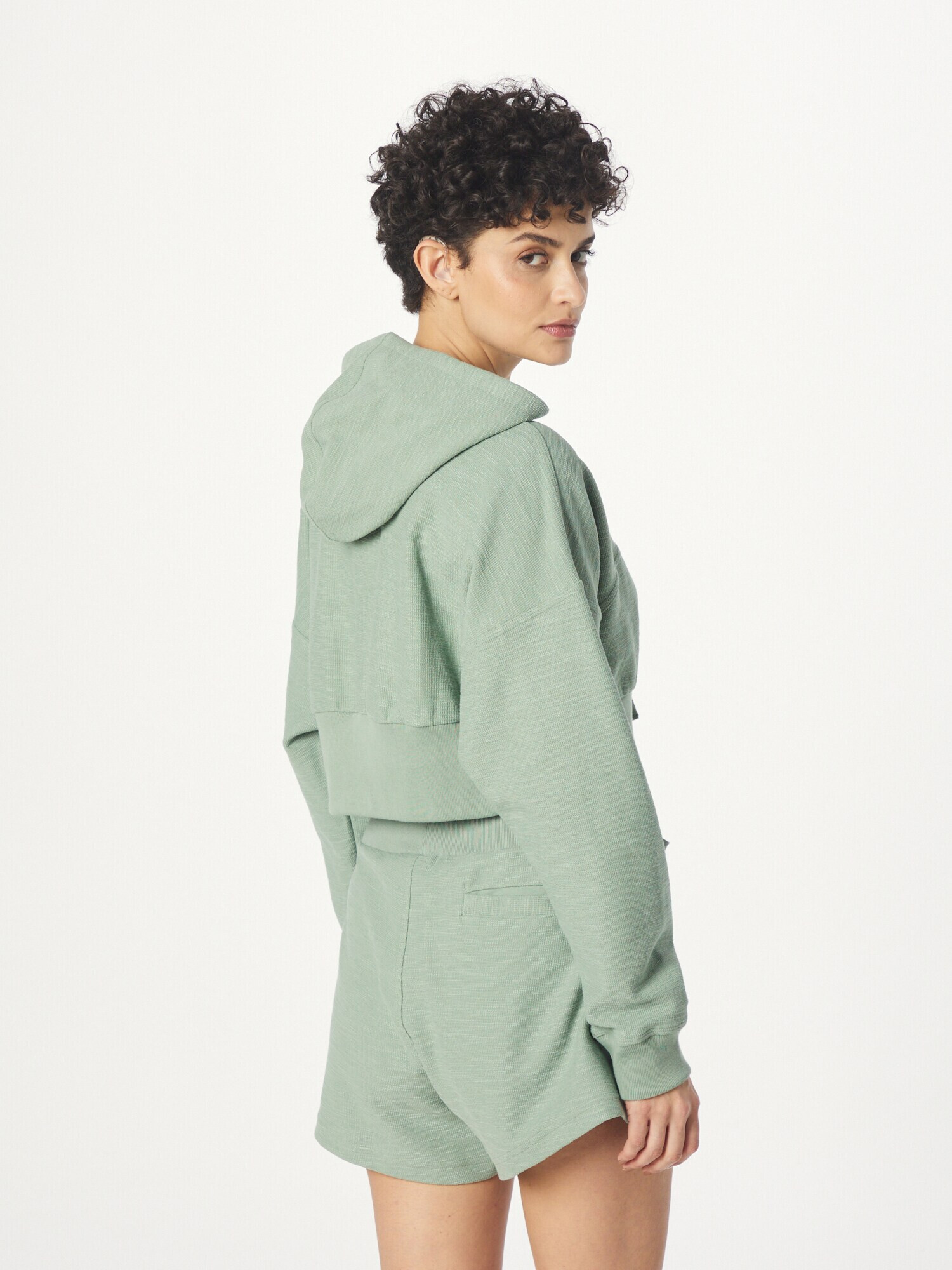 ADIDAS SPORTSWEAR Hanorac sport 'Lounge Terry Loop' verde pastel - Pled.ro