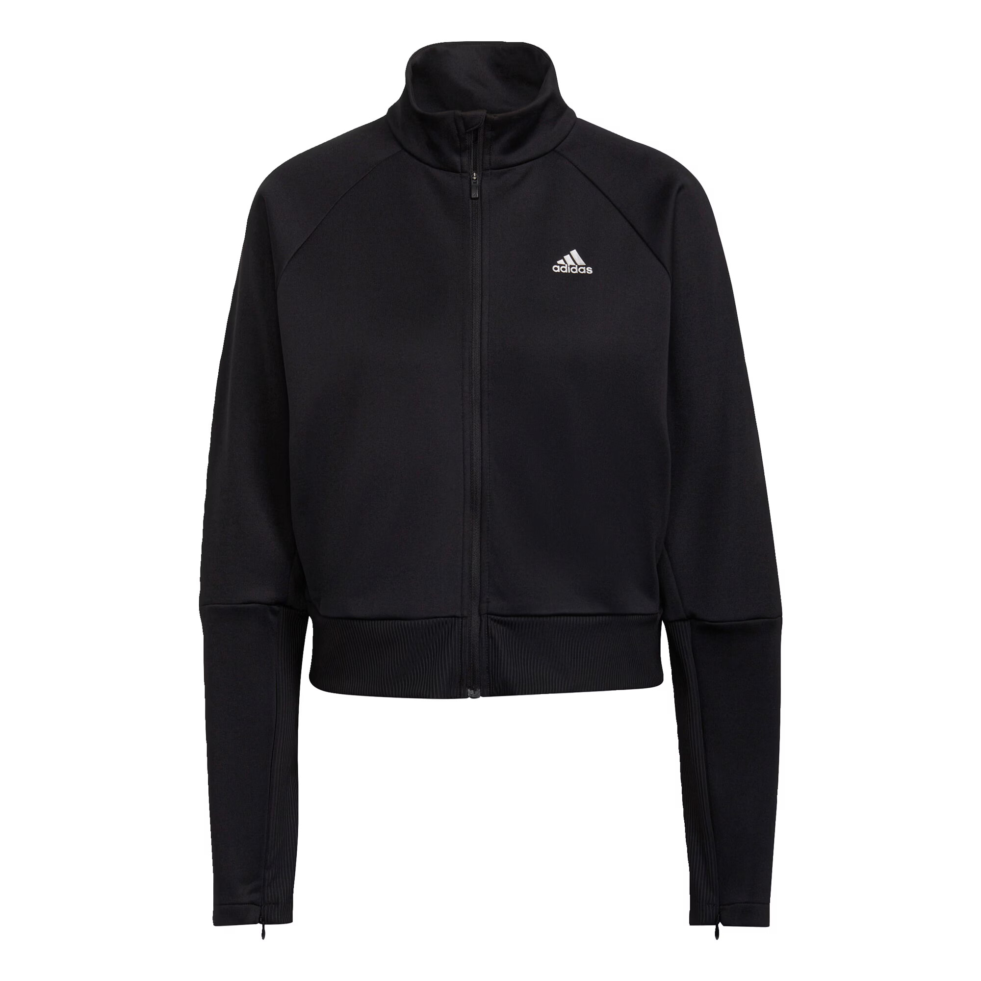 ADIDAS SPORTSWEAR Hanorac tricotat negru / alb - Pled.ro