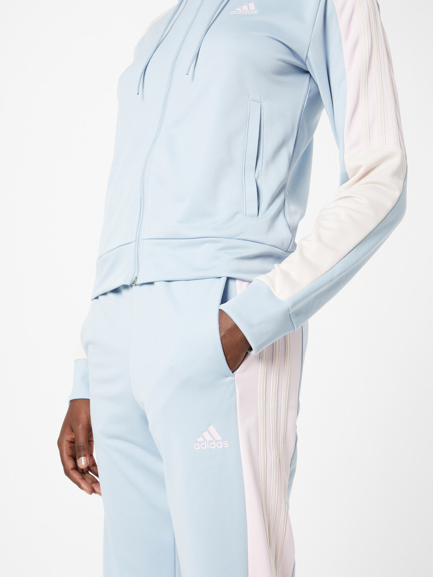 ADIDAS SPORTSWEAR Îmbrăcaminte sport 'Boldblock' albastru deschis / galben pastel / roz - Pled.ro