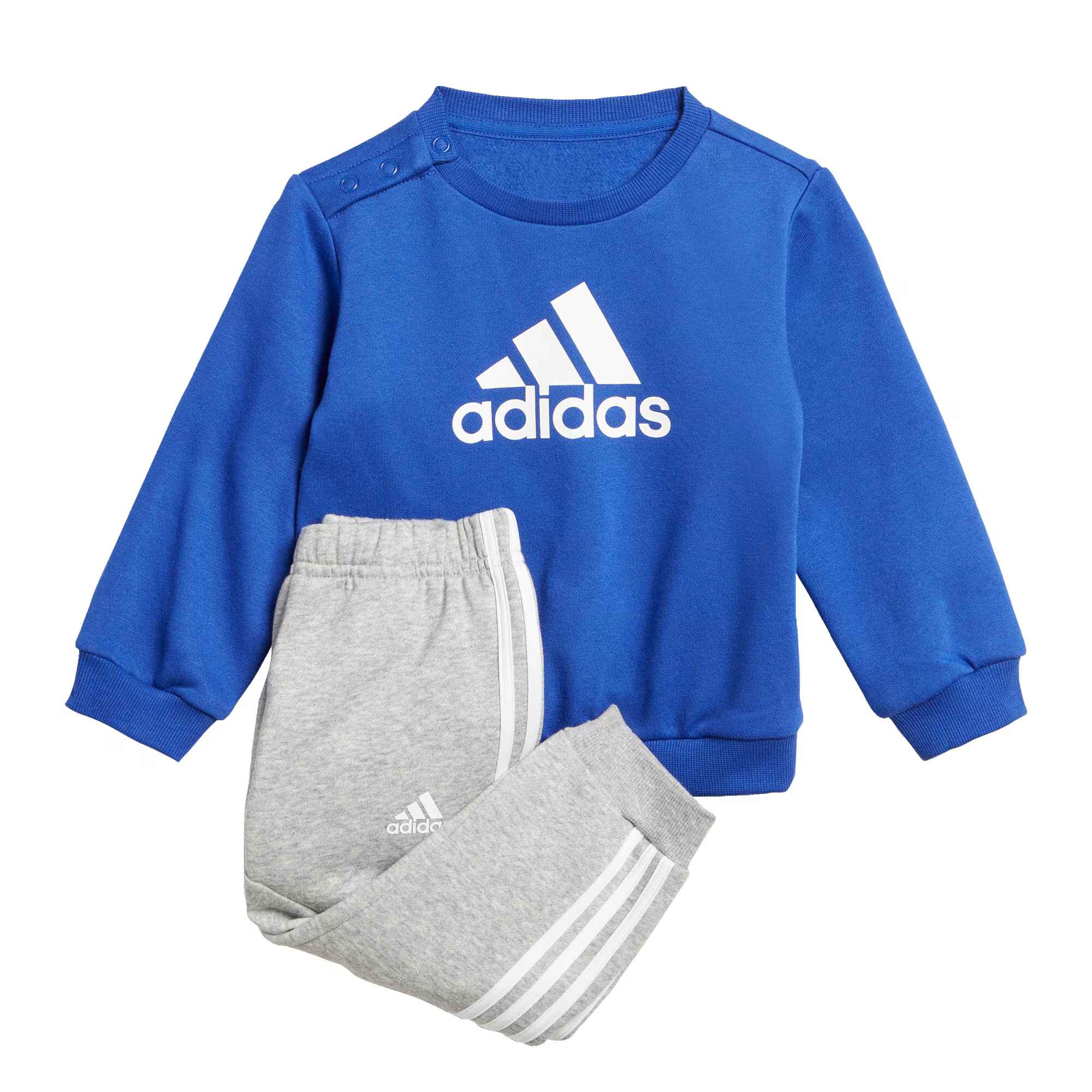 ADIDAS SPORTSWEAR Costum de trening 'Bagde of Sport' albastru regal / gri deschis / alb - Pled.ro