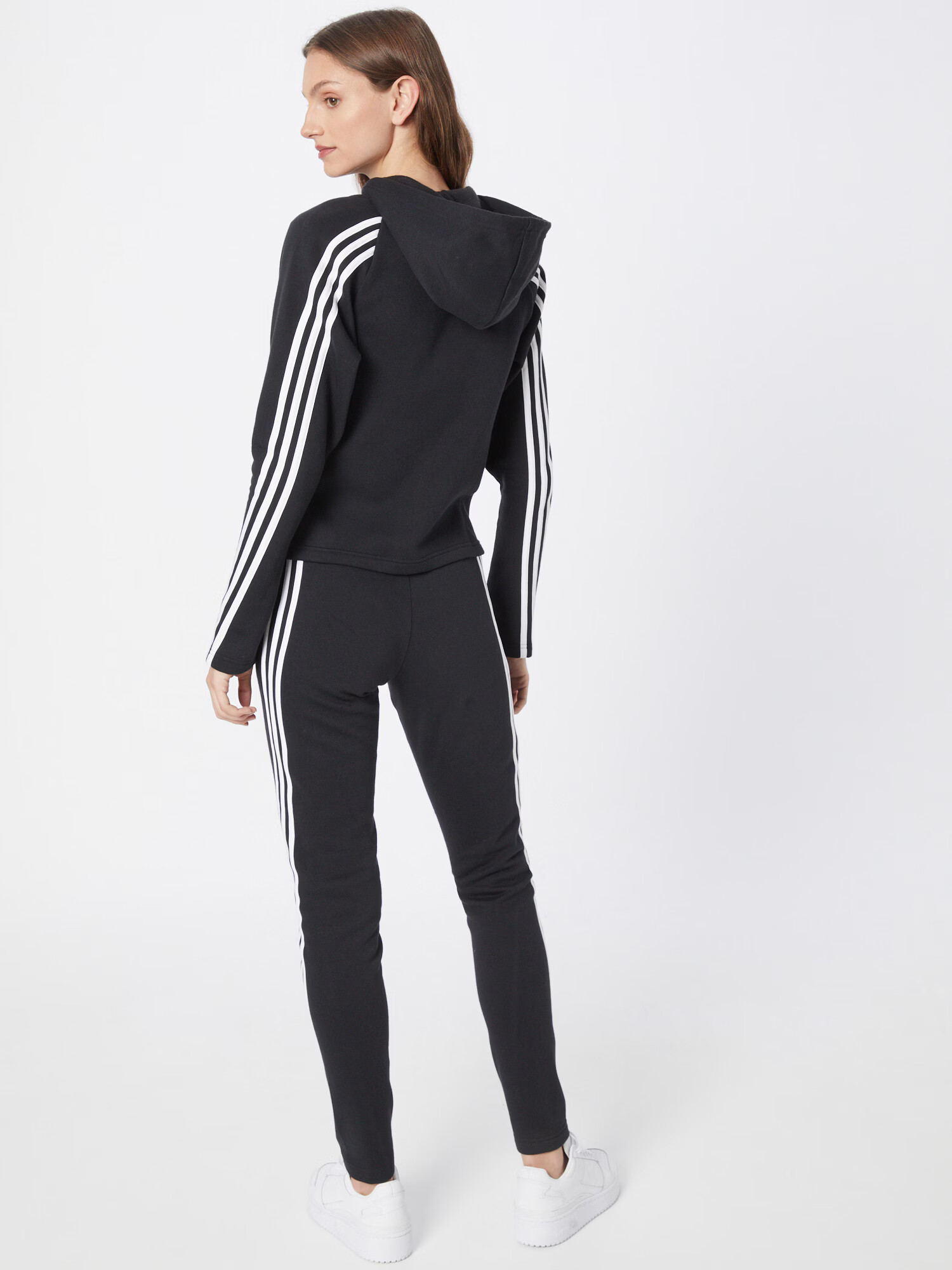 ADIDAS SPORTSWEAR Îmbrăcaminte sport 'Energy' negru / alb - Pled.ro