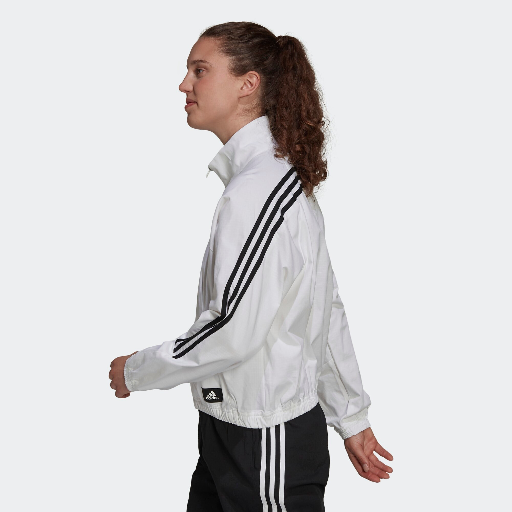 ADIDAS SPORTSWEAR Jachetă de trening negru / alb - Pled.ro