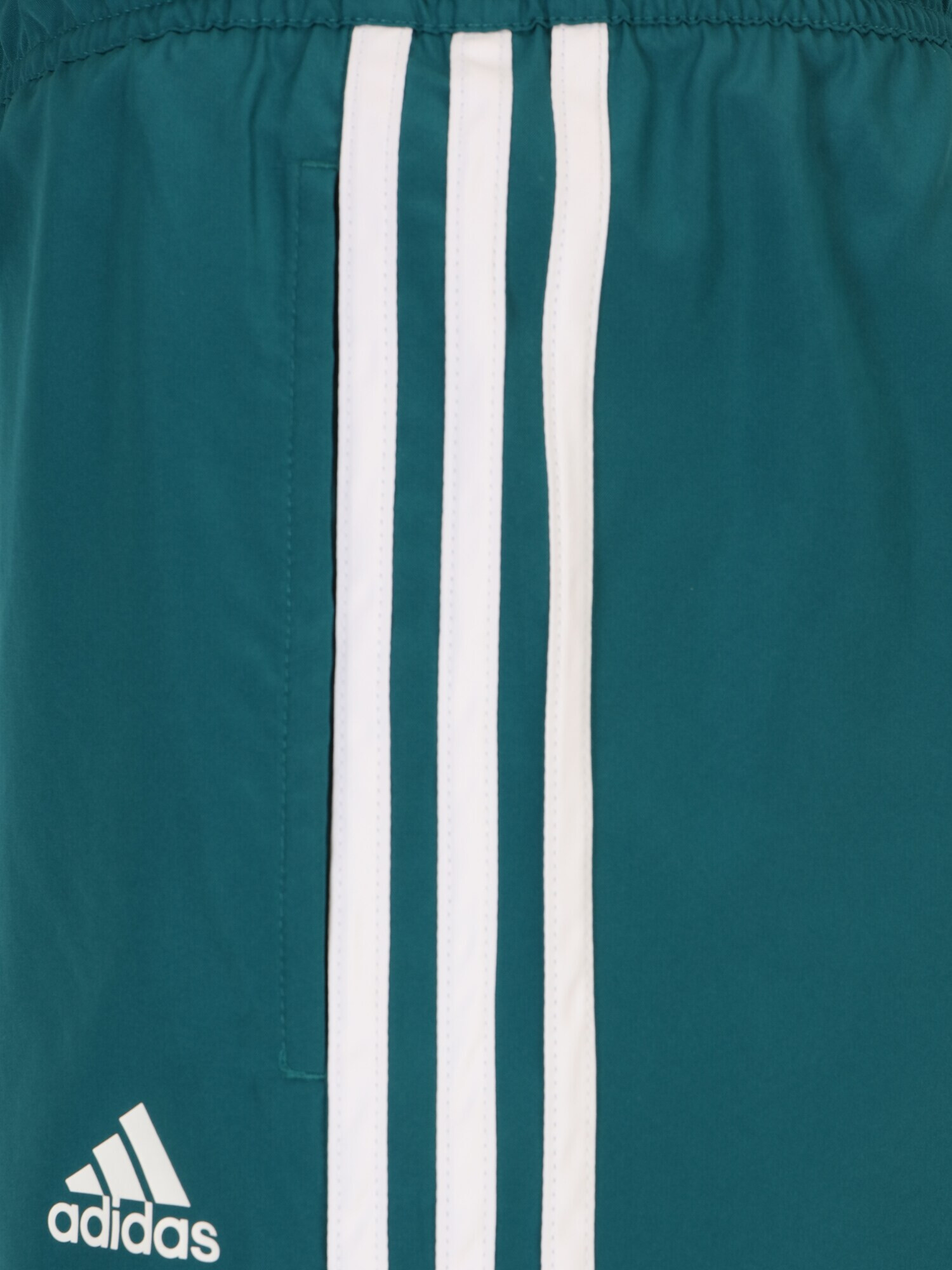 ADIDAS SPORTSWEAR Pantaloni scurți apă verde petrol / alb - Pled.ro