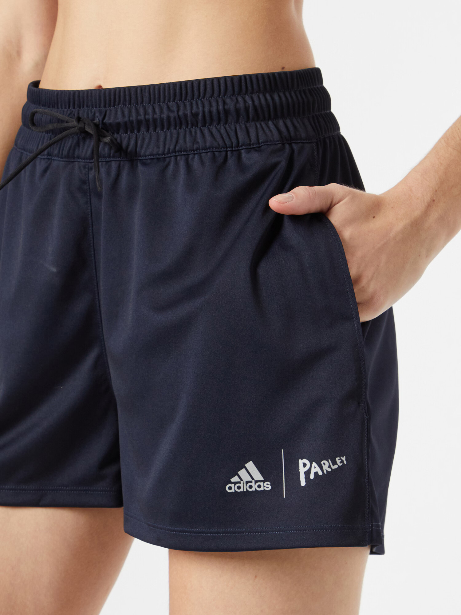 ADIDAS SPORTSWEAR Pantaloni sport 'Parley' albastru noapte / alb - Pled.ro