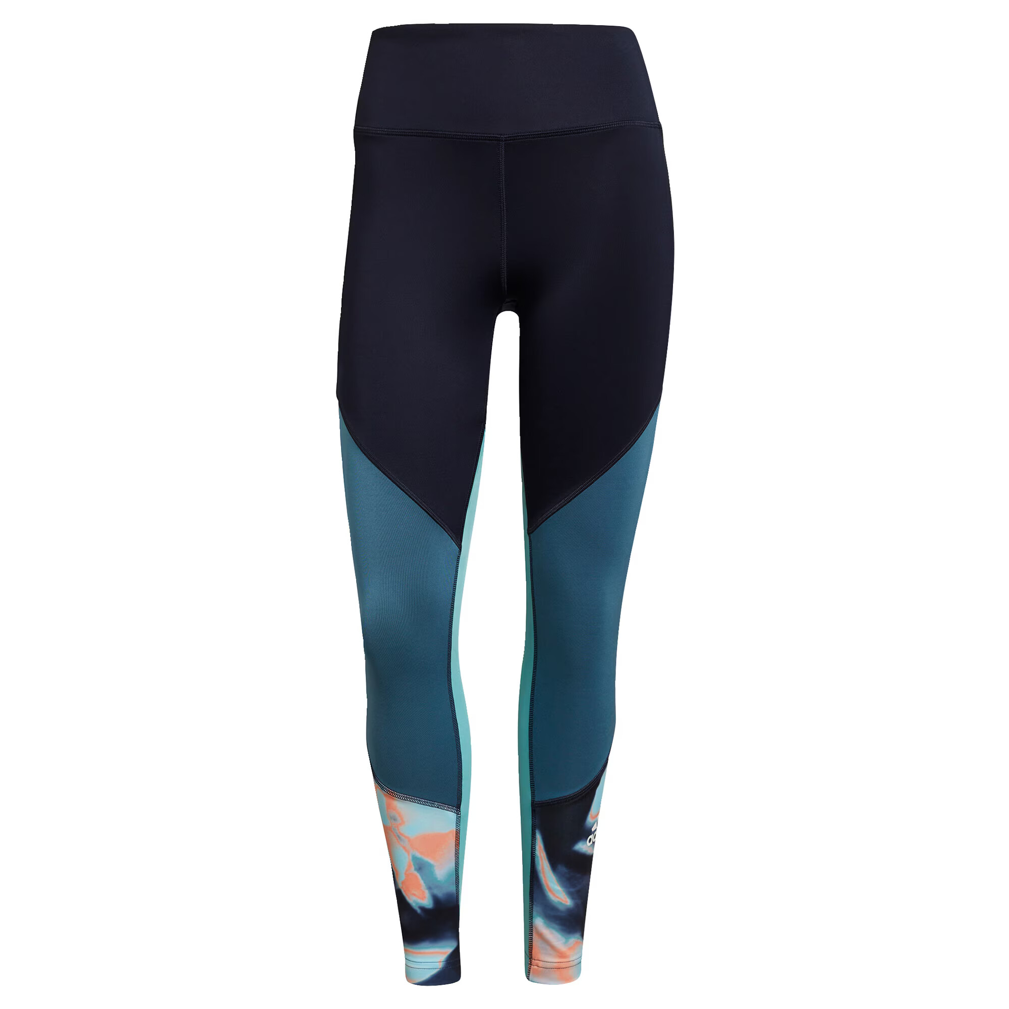 ADIDAS SPORTSWEAR Pantaloni sport albastru noapte / azur / albastru pastel / portocaliu pastel - Pled.ro