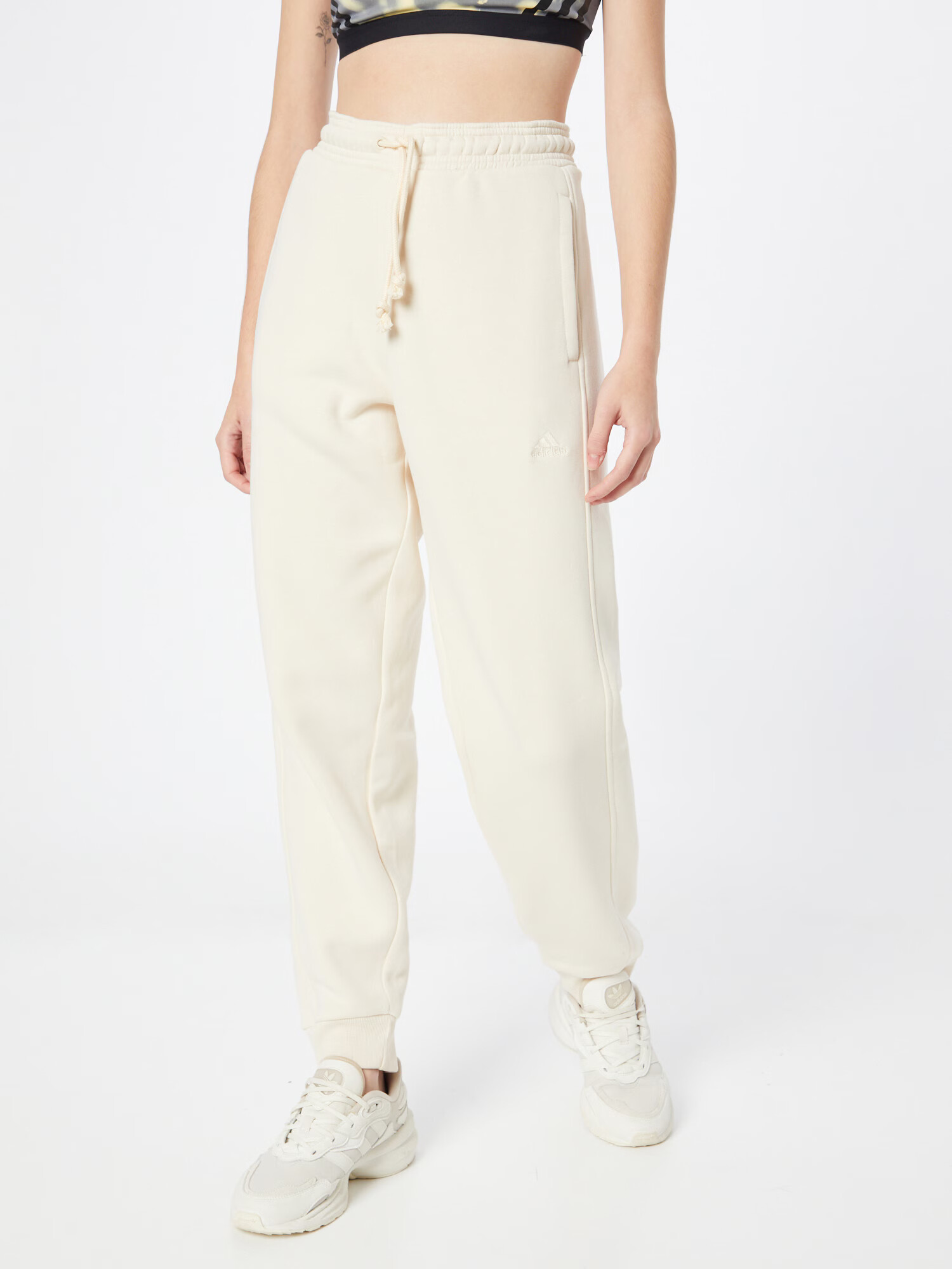 ADIDAS SPORTSWEAR Pantaloni sport 'All Szn Fleece' bej - Pled.ro