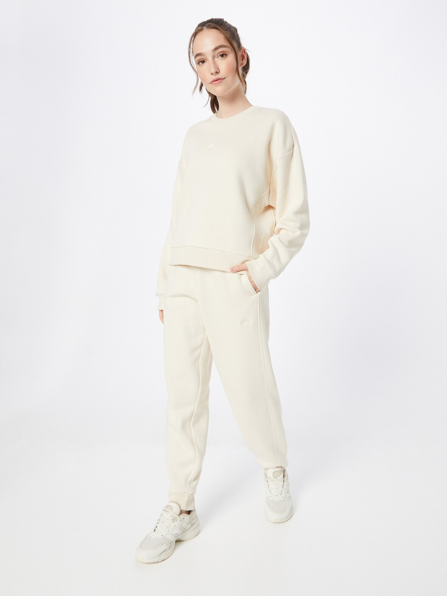 ADIDAS SPORTSWEAR Pantaloni sport 'All Szn Fleece' bej - Pled.ro