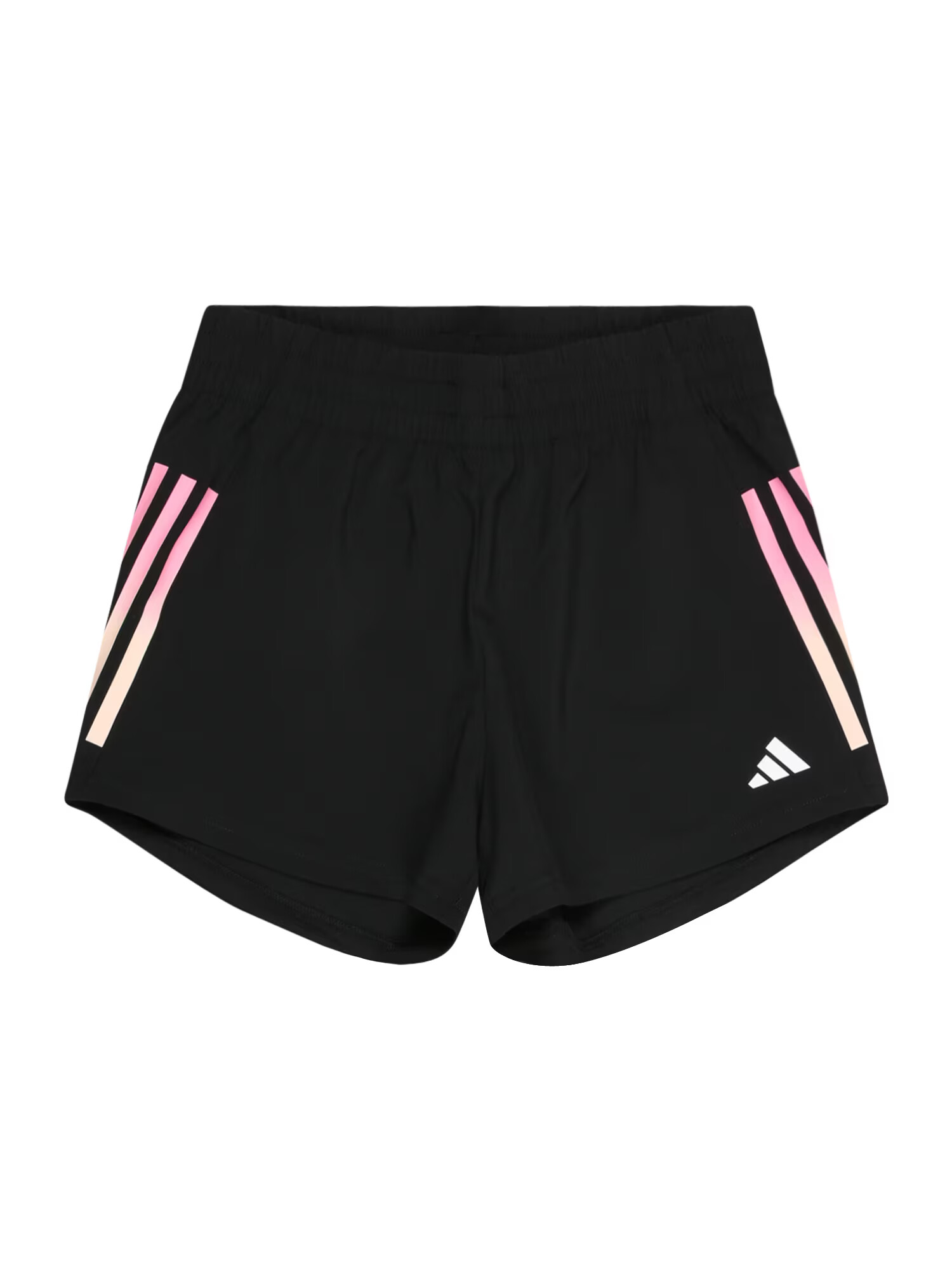 ADIDAS SPORTSWEAR Pantaloni sport 'Aeroready 3-Stripes High-Rise' bej deschis / roz deschis / negru / alb - Pled.ro