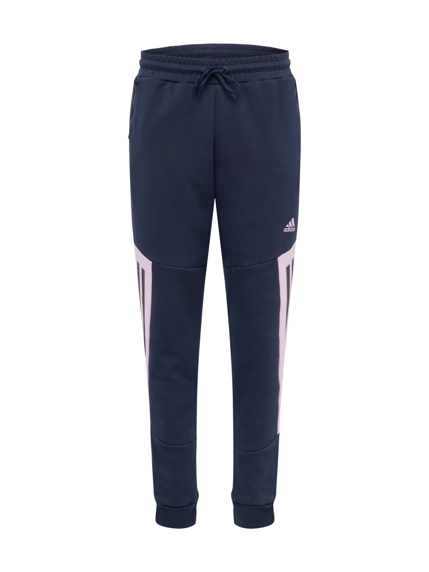 ADIDAS SPORTSWEAR Pantaloni sport 'Future Icons 3-Stripes' bleumarin / roz - Pled.ro