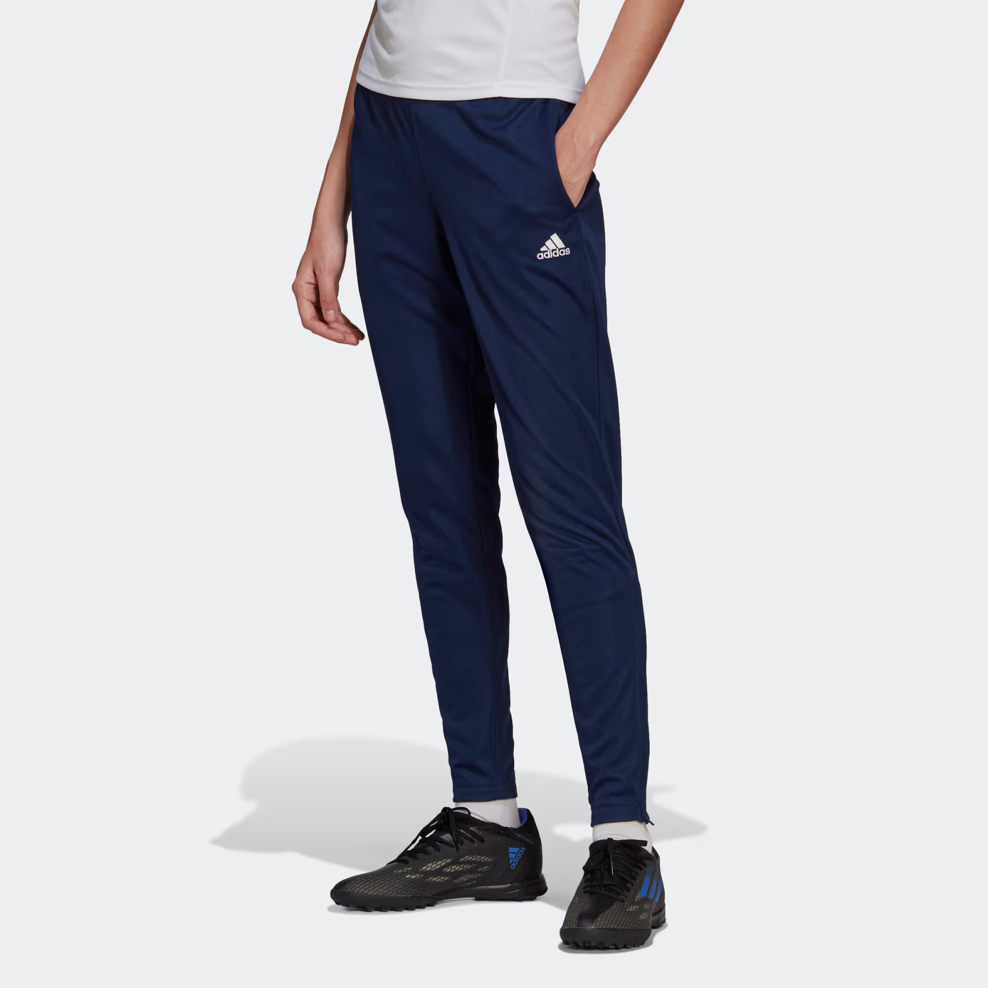 ADIDAS SPORTSWEAR Pantaloni sport 'Entrada 22 ' albastru închis / alb - Pled.ro