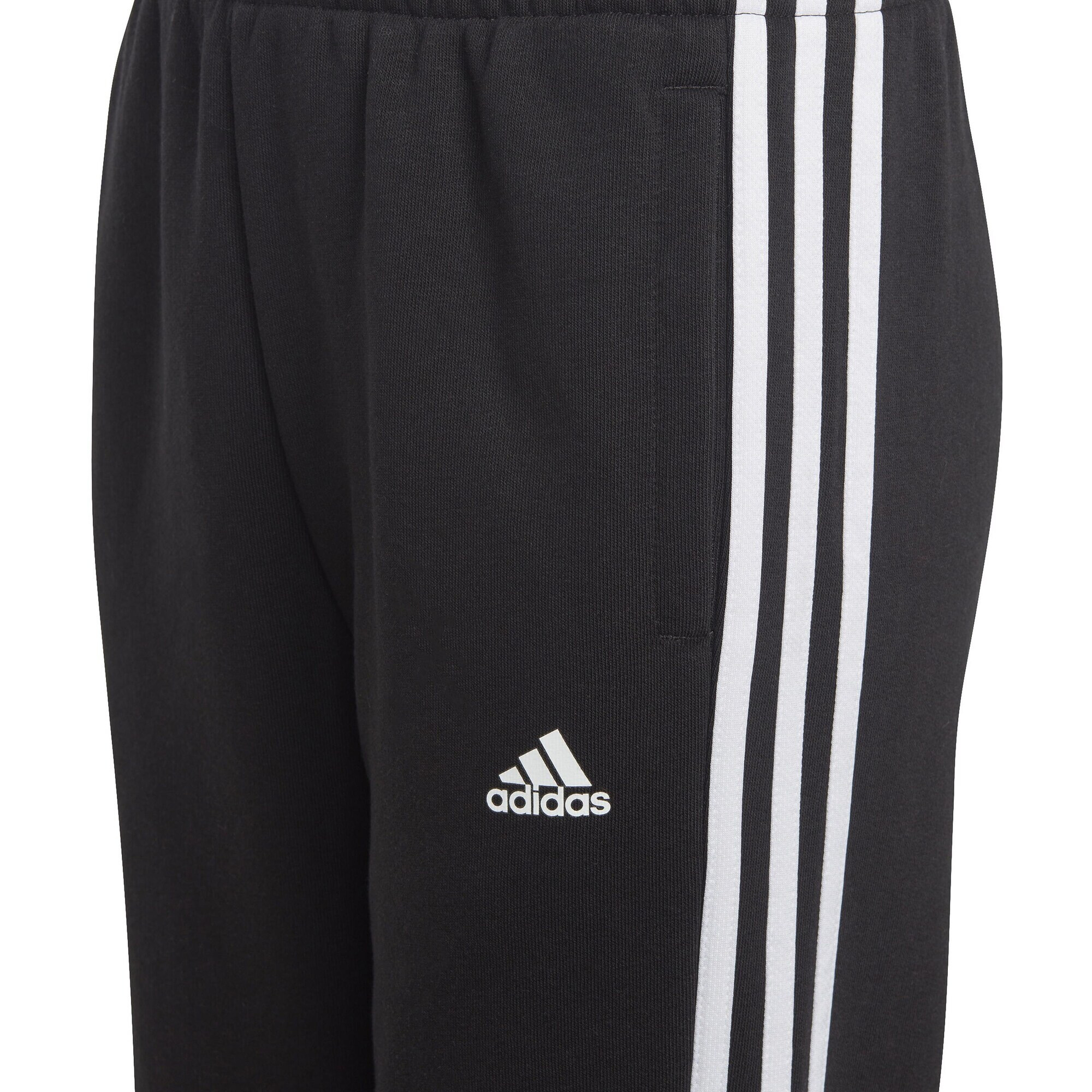 ADIDAS SPORTSWEAR Pantaloni sport 'Essentials' negru / alb - Pled.ro