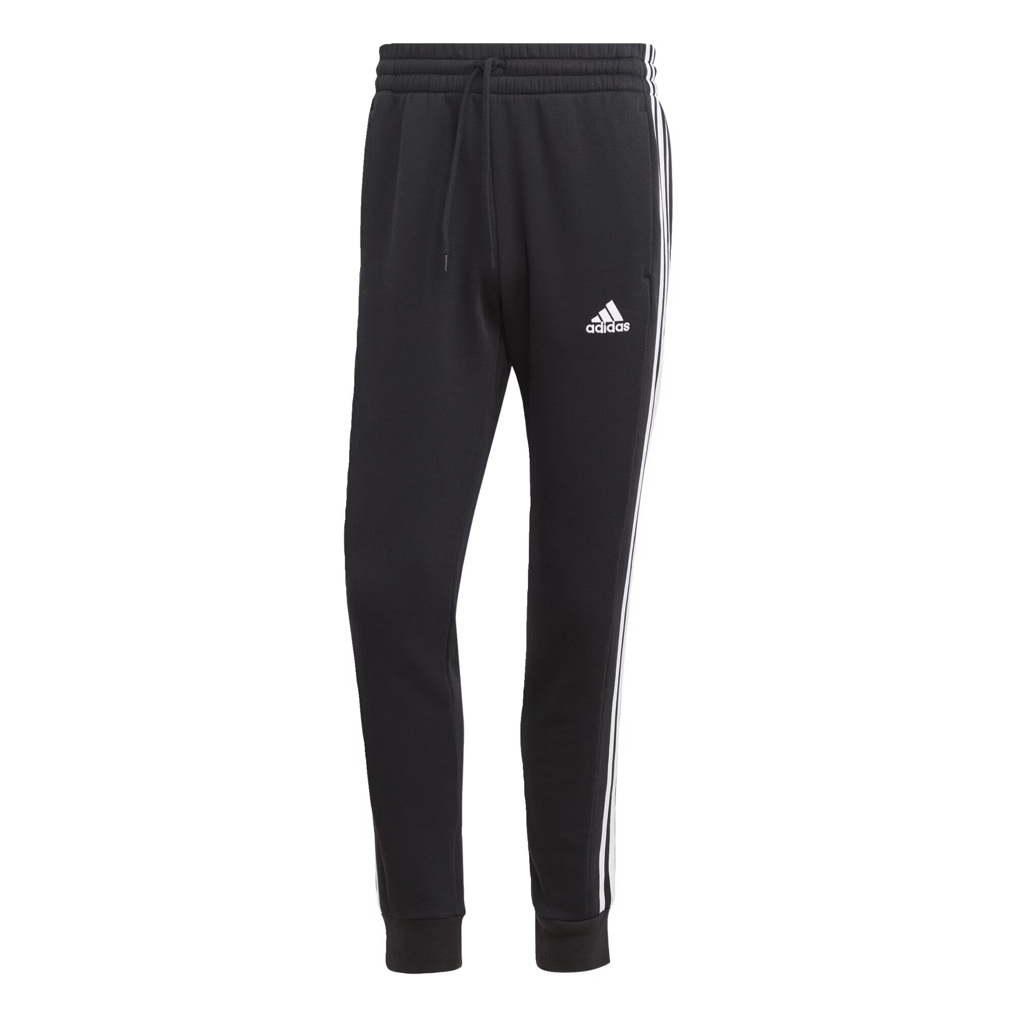 ADIDAS SPORTSWEAR Pantaloni sport 'Essentials' negru / alb - Pled.ro