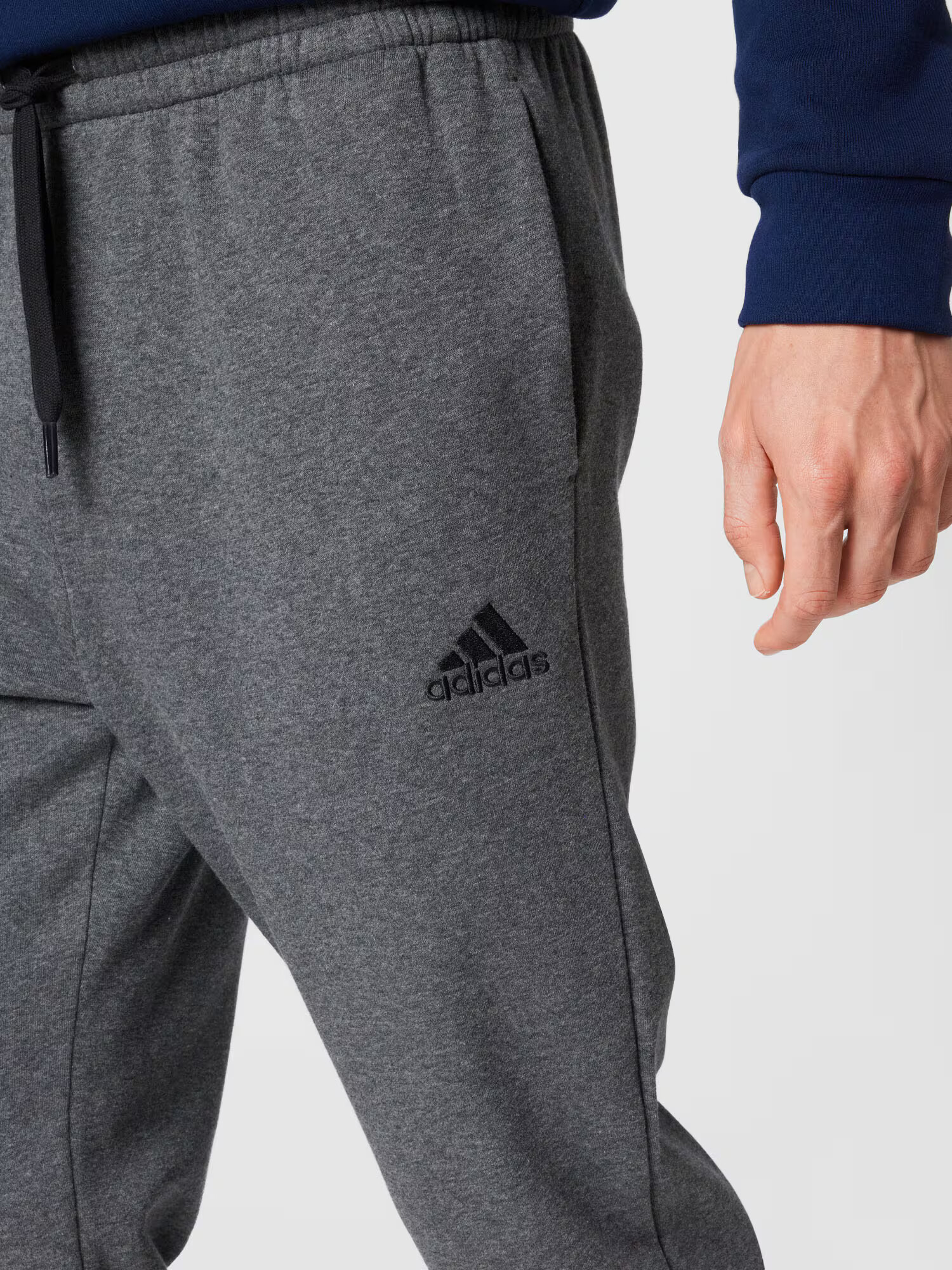 ADIDAS SPORTSWEAR Pantaloni sport 'FEELCOZY' gri închis / negru - Pled.ro