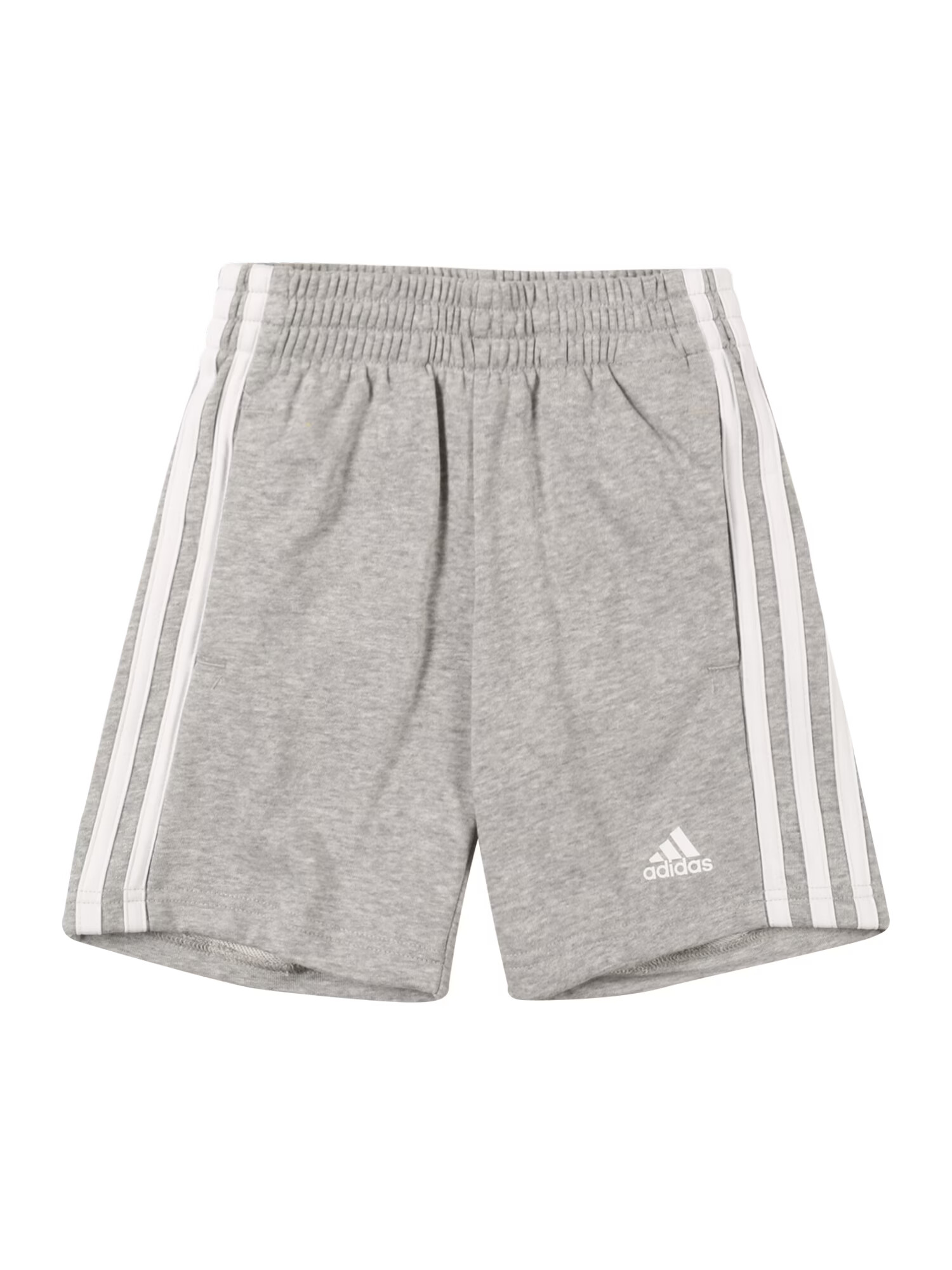 ADIDAS SPORTSWEAR Pantaloni sport 'Essentials 3-Stripes' gri / alb - Pled.ro