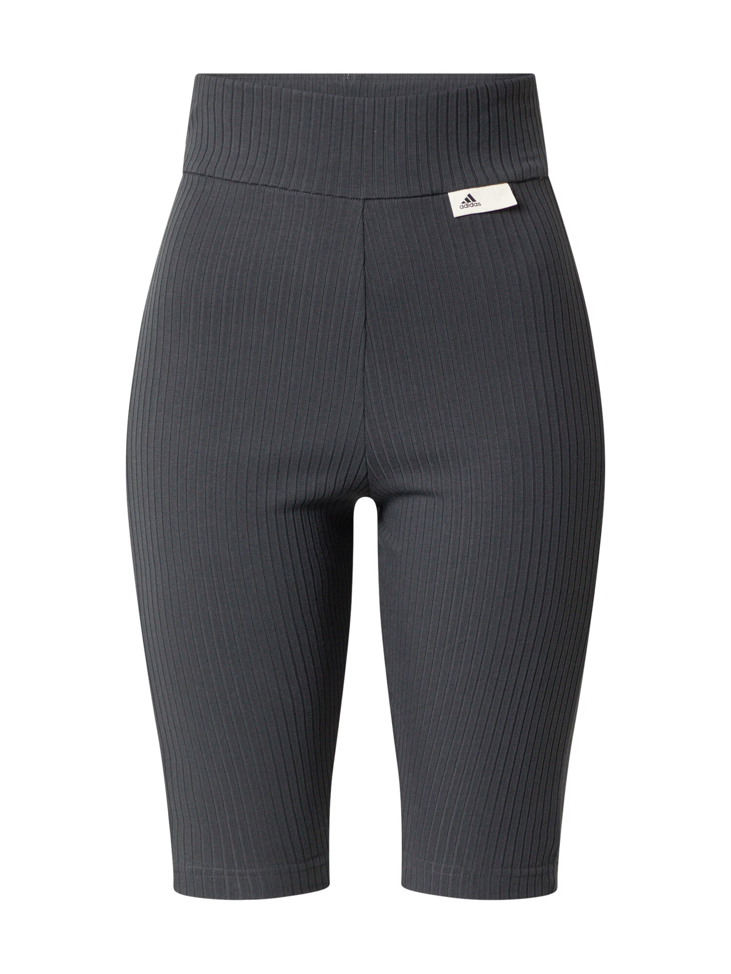 ADIDAS SPORTSWEAR Pantaloni sport 'Studio Lounge Ribbed' gri / alb - Pled.ro