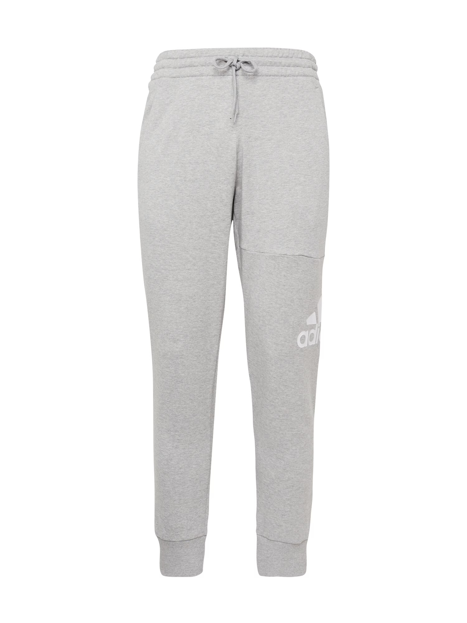 ADIDAS SPORTSWEAR Pantaloni sport 'Essentials' gri amestecat / alb - Pled.ro